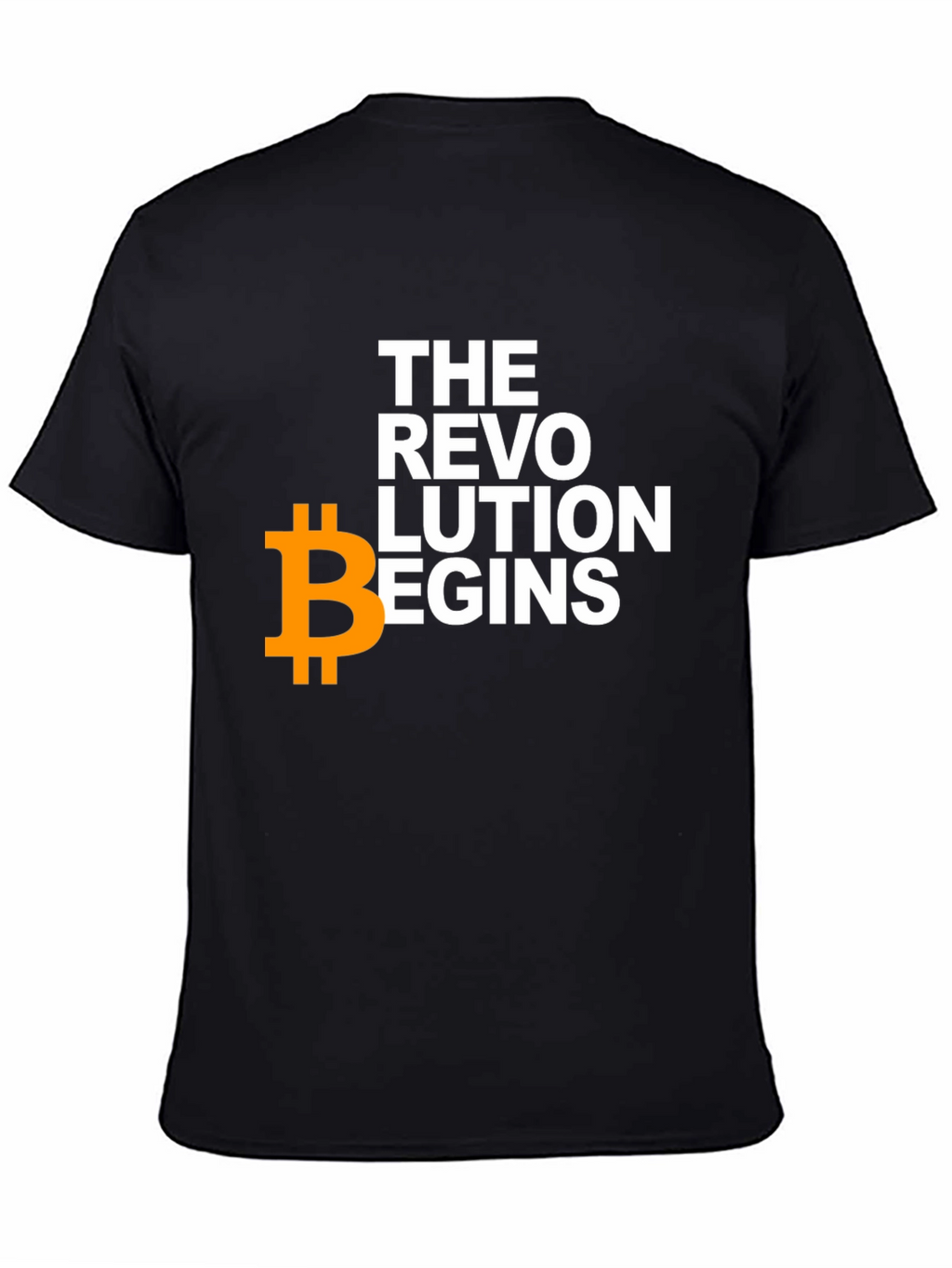 Bitcoin Revolution Black T-Shirt