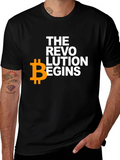 Bitcoin Revolution Black T-Shirt