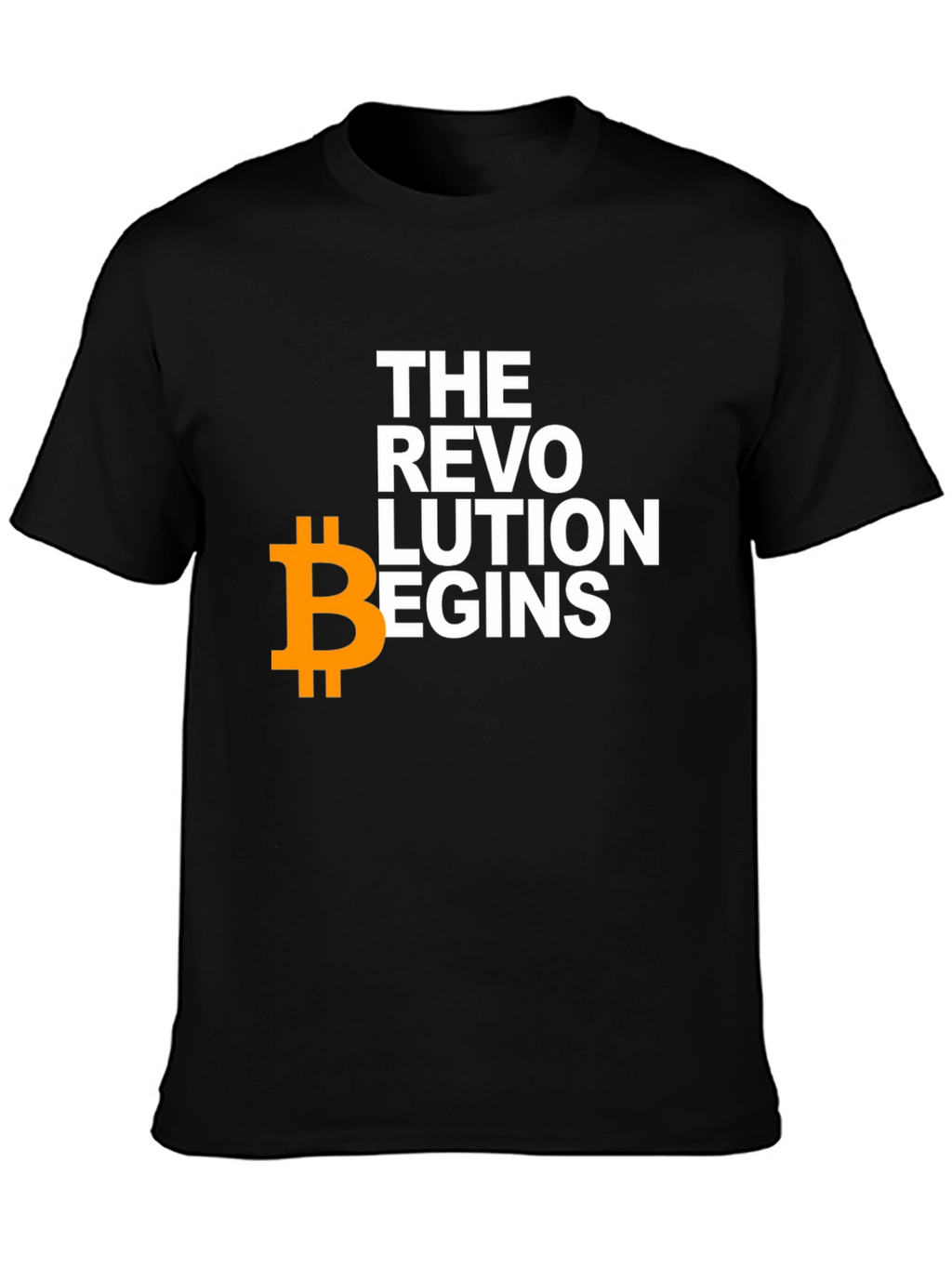 Bitcoin Revolution Black T-Shirt