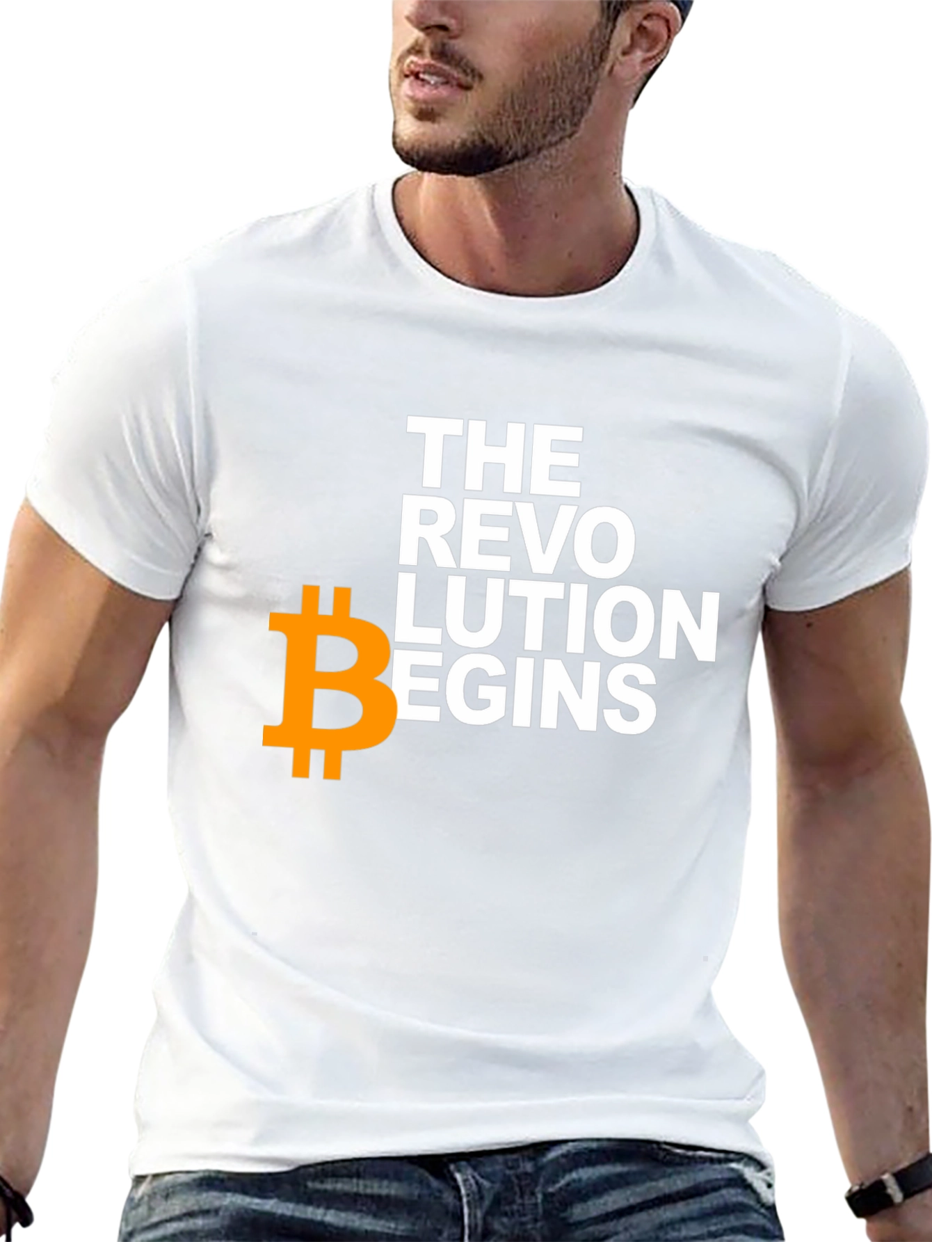 Bitcoin Revolution Black T-Shirt