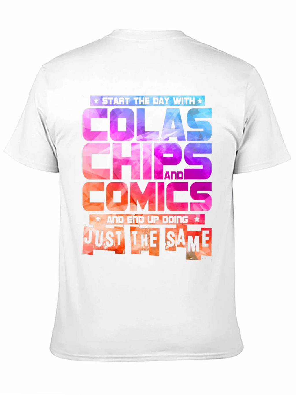 Colas Chips & Comics Graphic T-Shirt