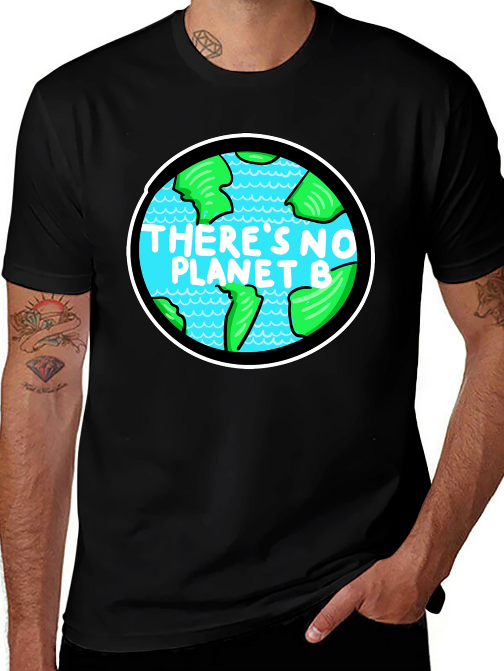 Eco-Friendly Theres No Planet B Graphic Tee