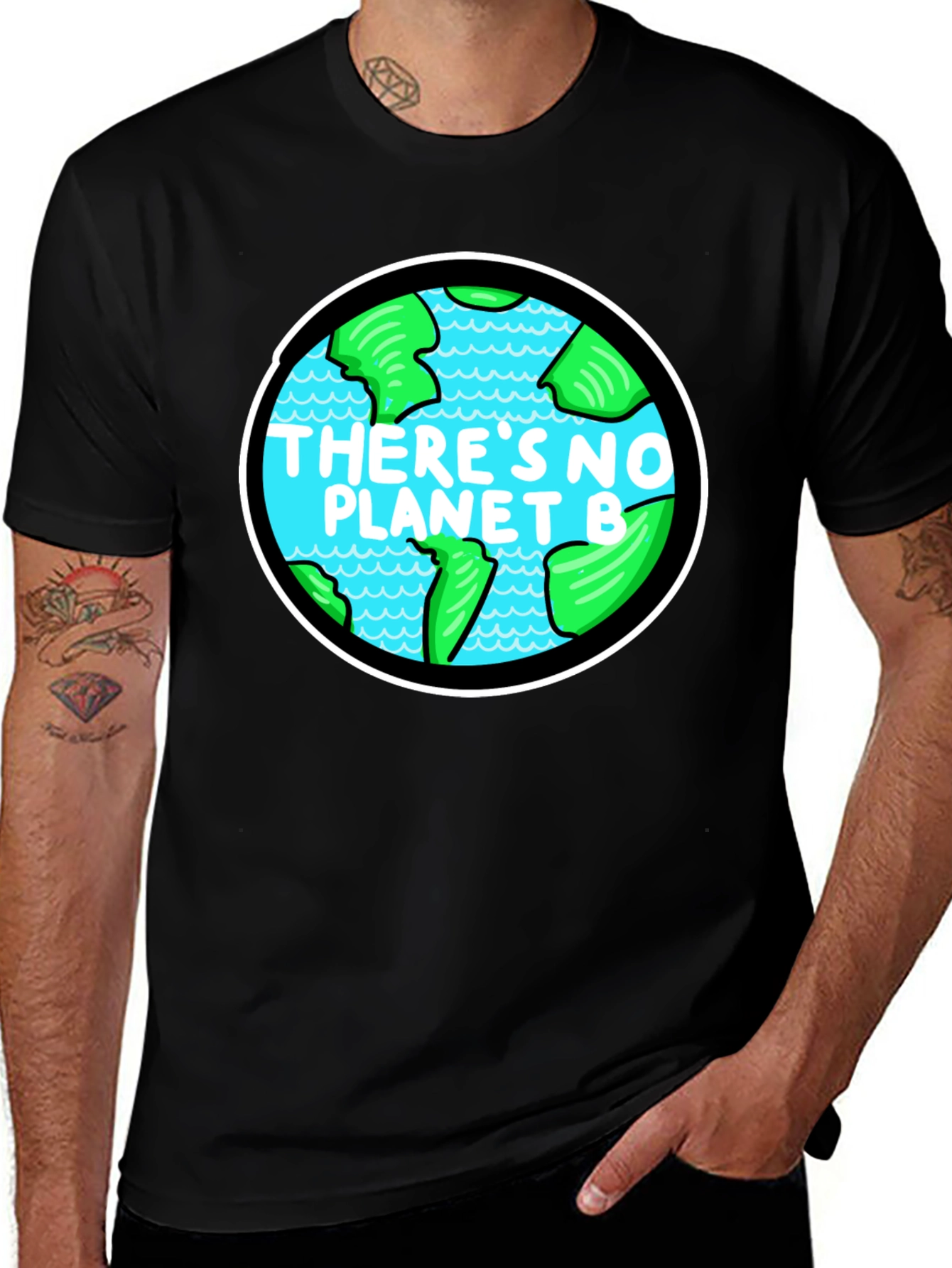 Eco-Friendly Theres No Planet B Graphic Tee