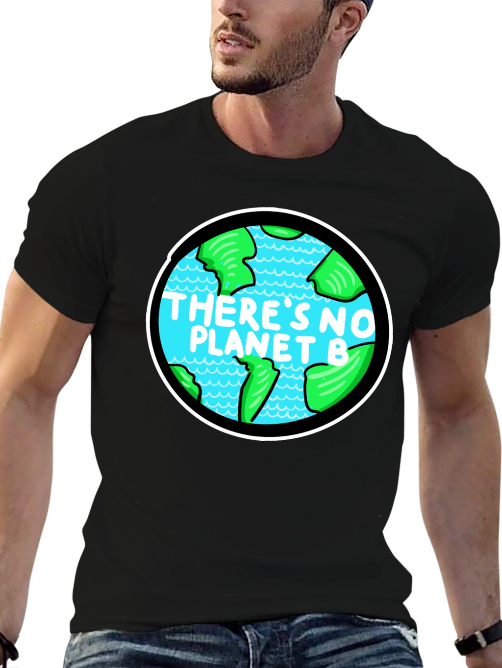 Eco-Friendly Theres No Planet B Graphic Tee