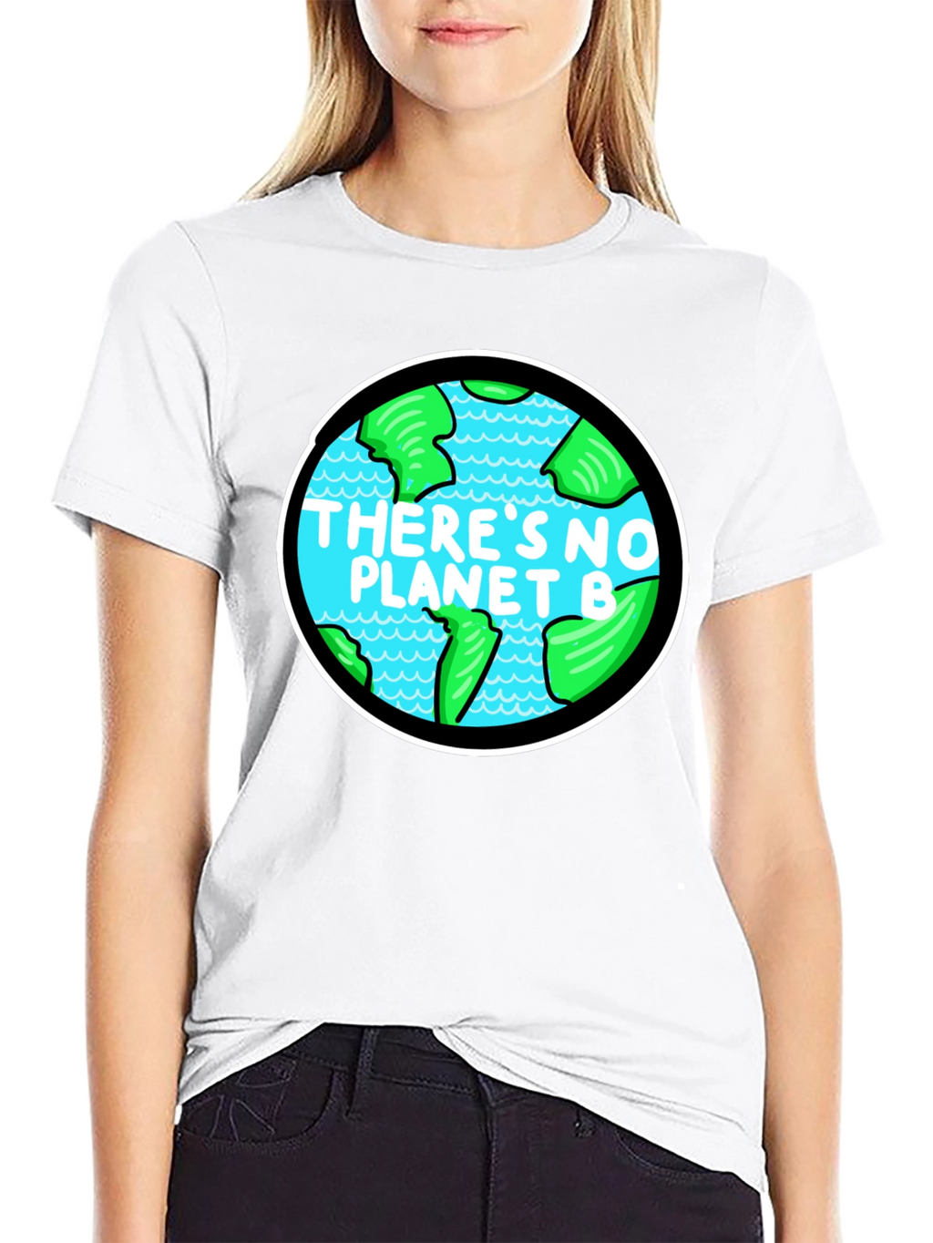 Eco-Friendly Theres No Planet B Graphic Tee