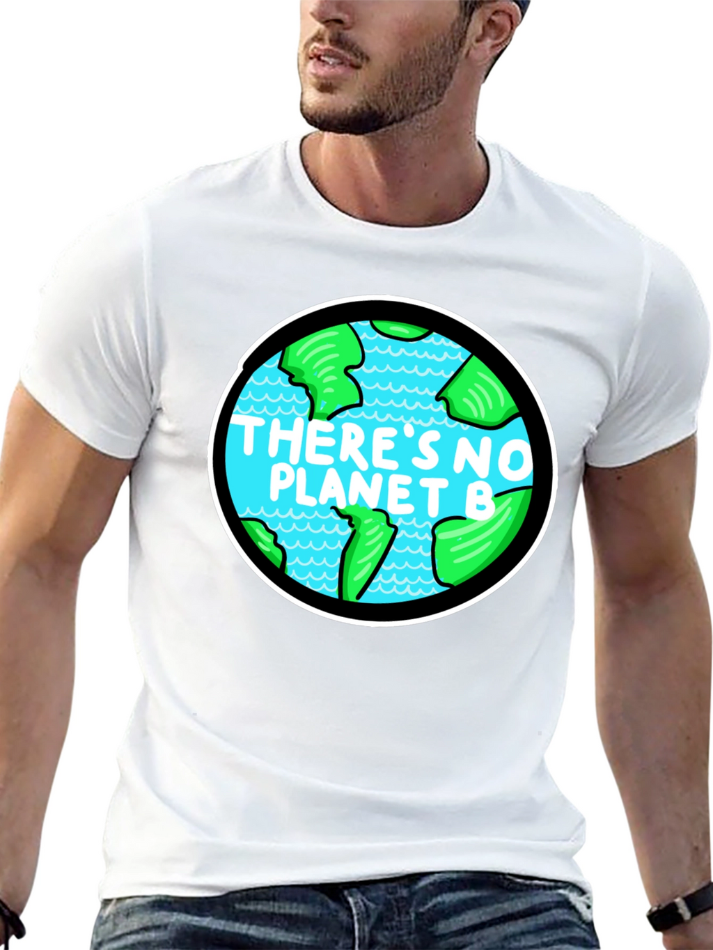 Eco-Friendly Theres No Planet B Graphic Tee
