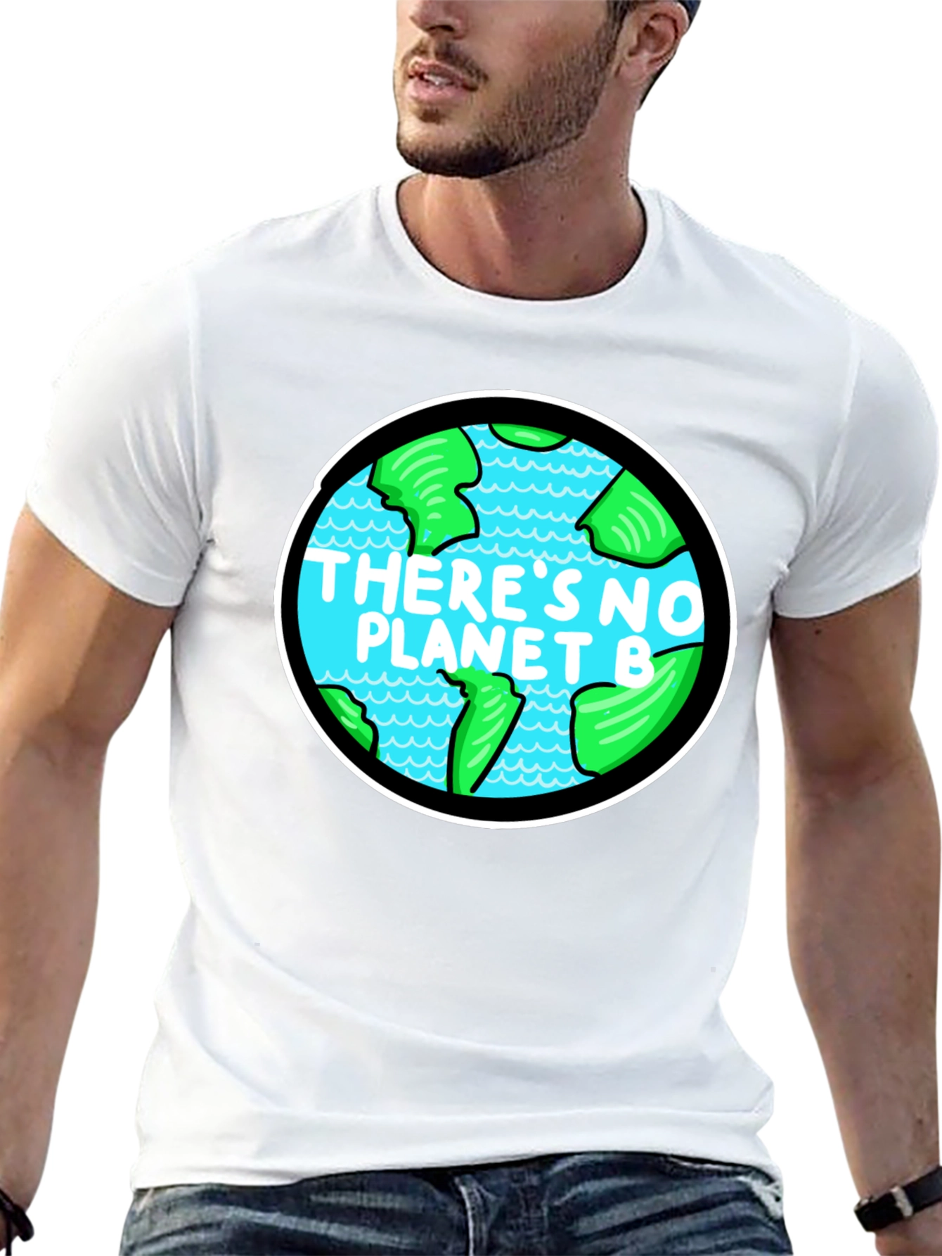Eco-Friendly Theres No Planet B Graphic Tee