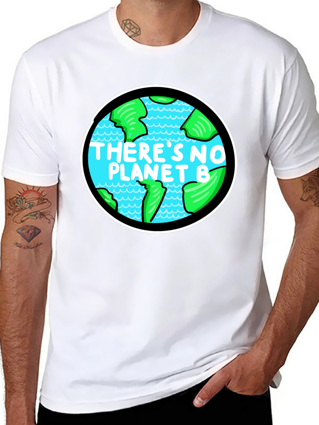 Eco-Friendly Theres No Planet B Graphic Tee