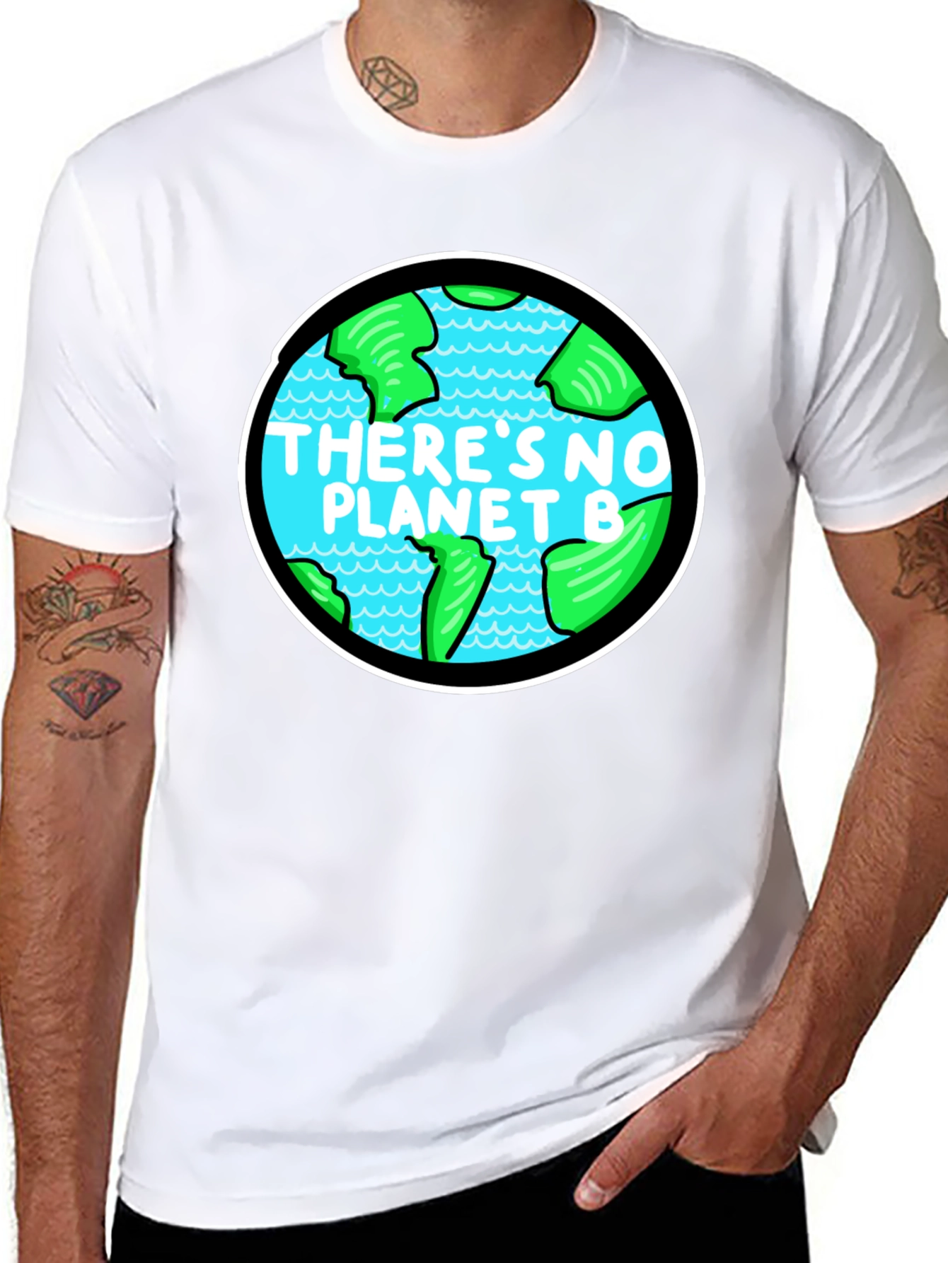 Eco-Friendly Theres No Planet B Graphic Tee