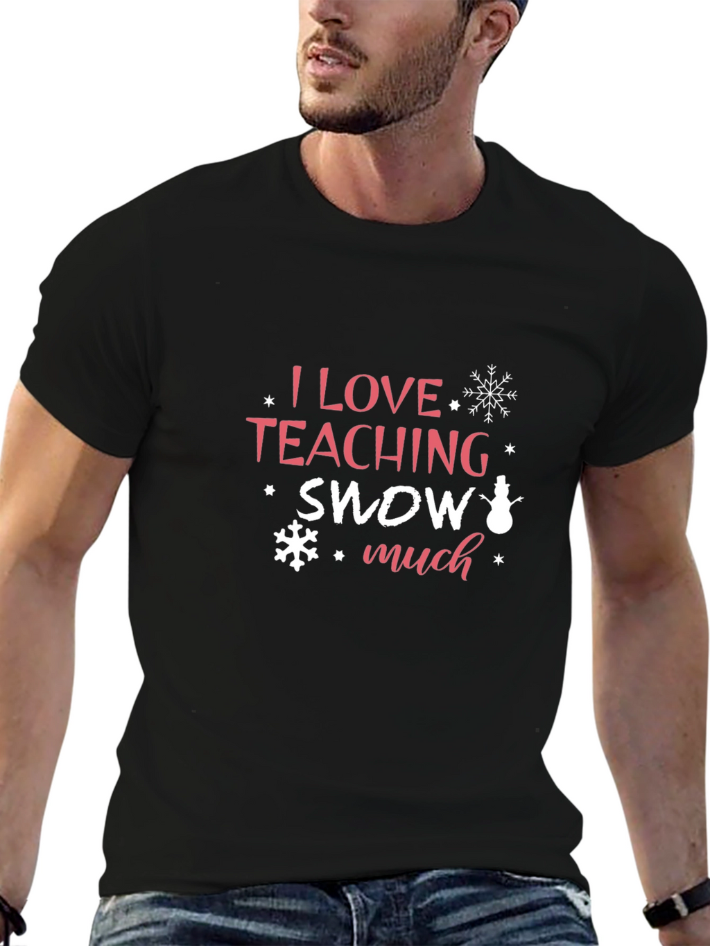 I Love Teaching Snow Much T-Shirt