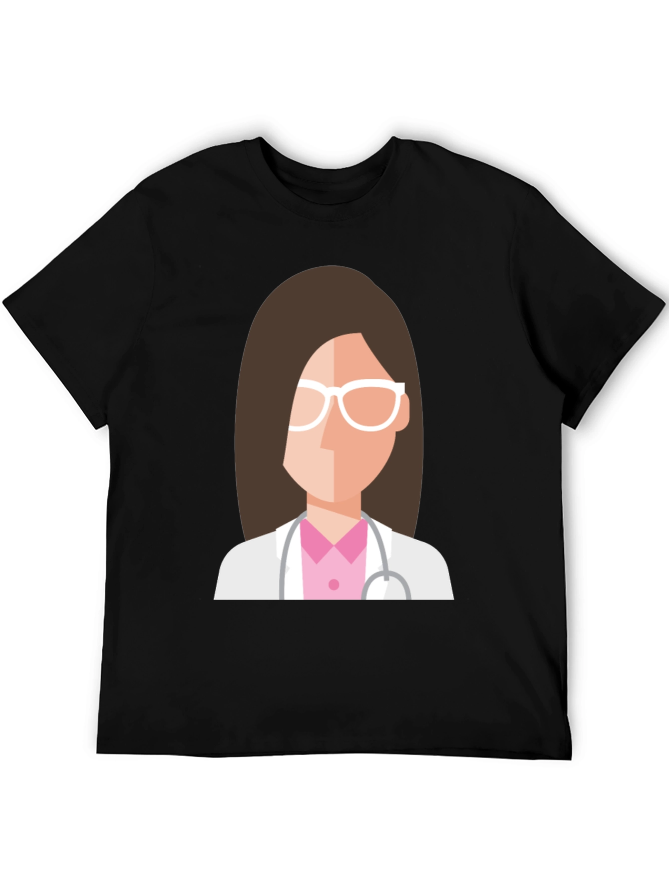Doctor Graphic Tee - Unisex Black T-Shirt