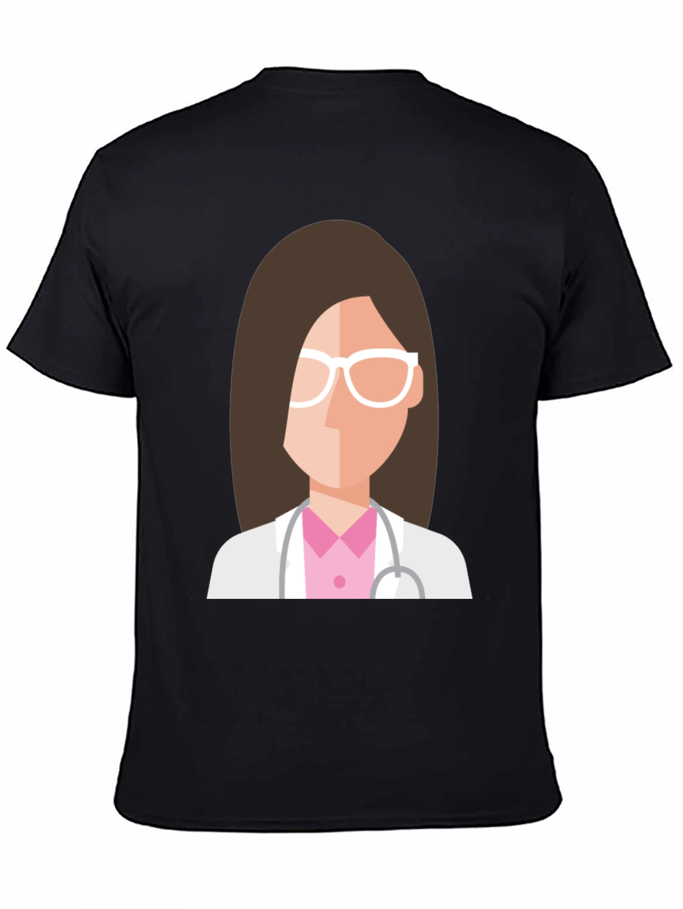 Doctor Graphic Tee - Unisex Black T-Shirt