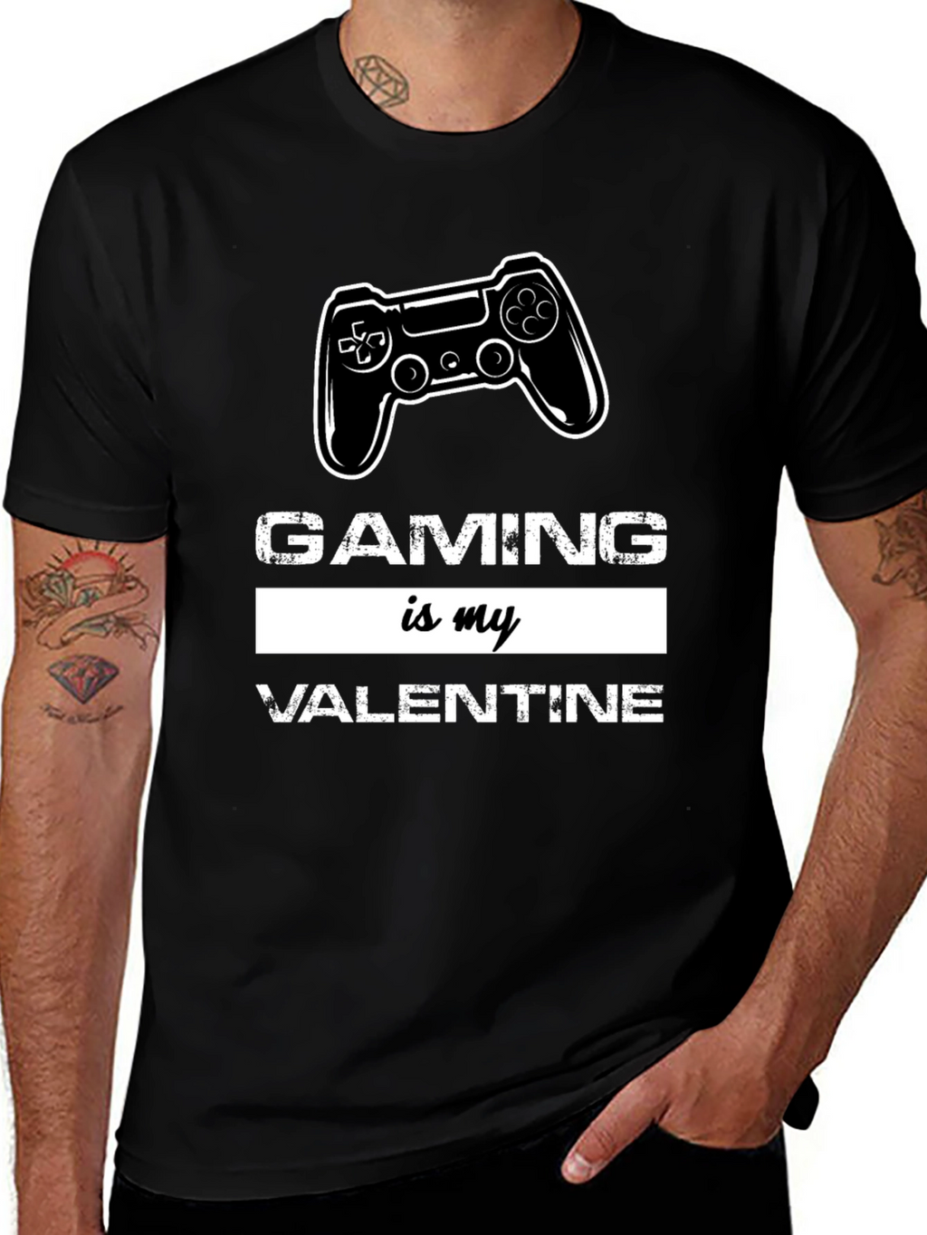 Gaming Is My Valentine Graphic Tee