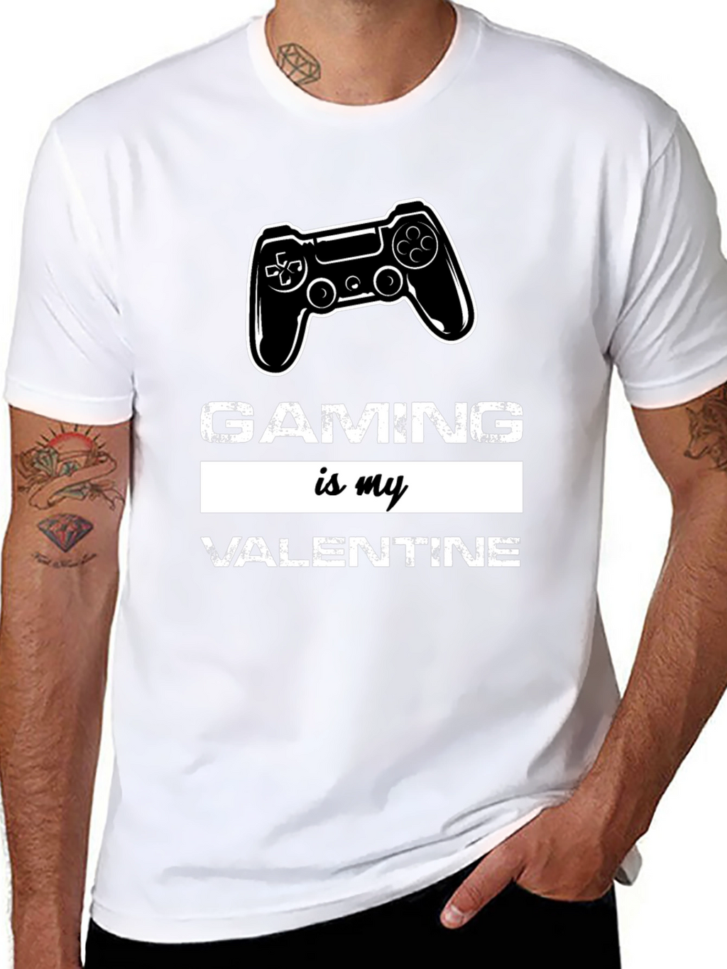 Gaming Is My Valentine Graphic Tee