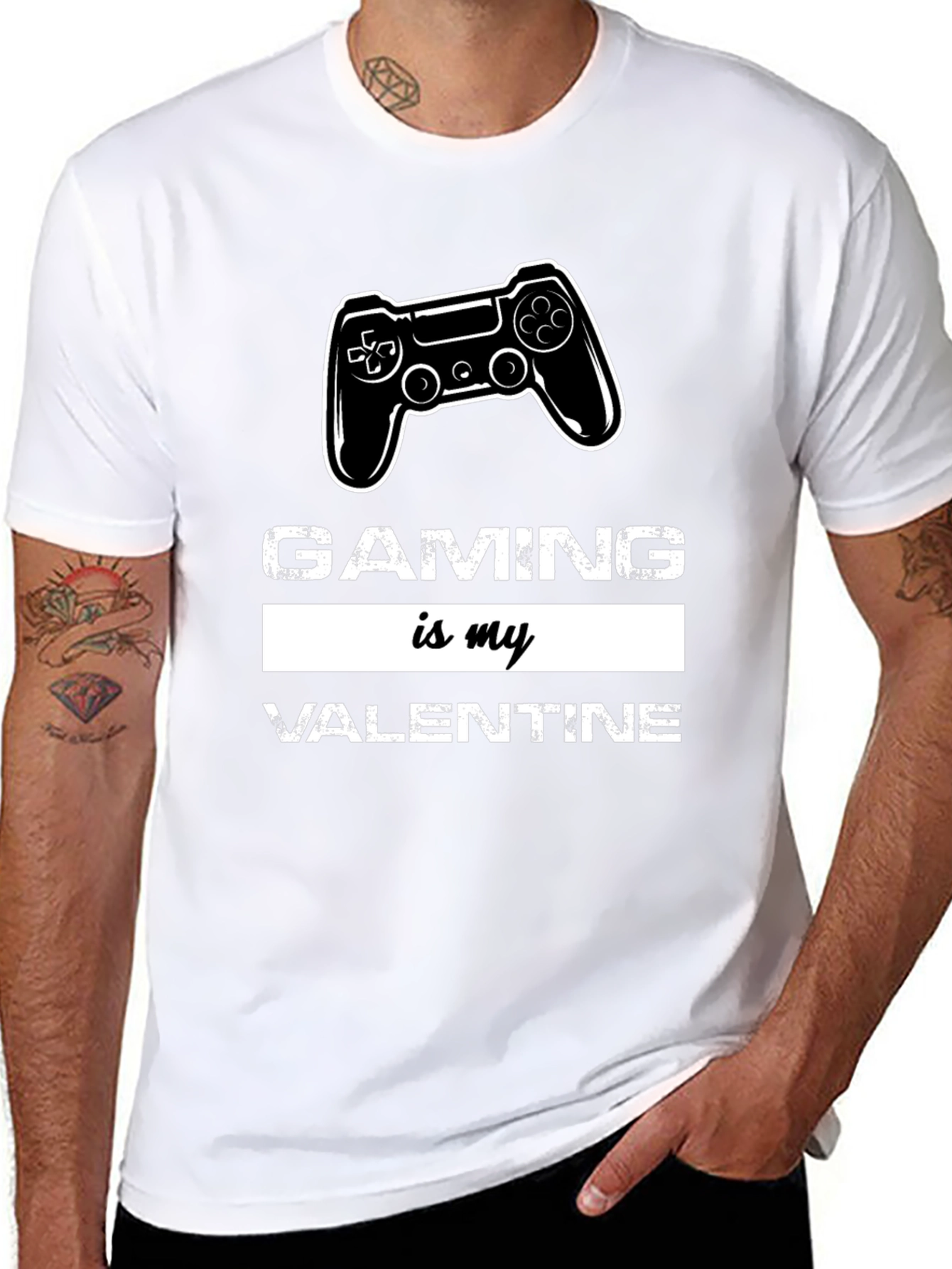 Gaming Is My Valentine Graphic Tee