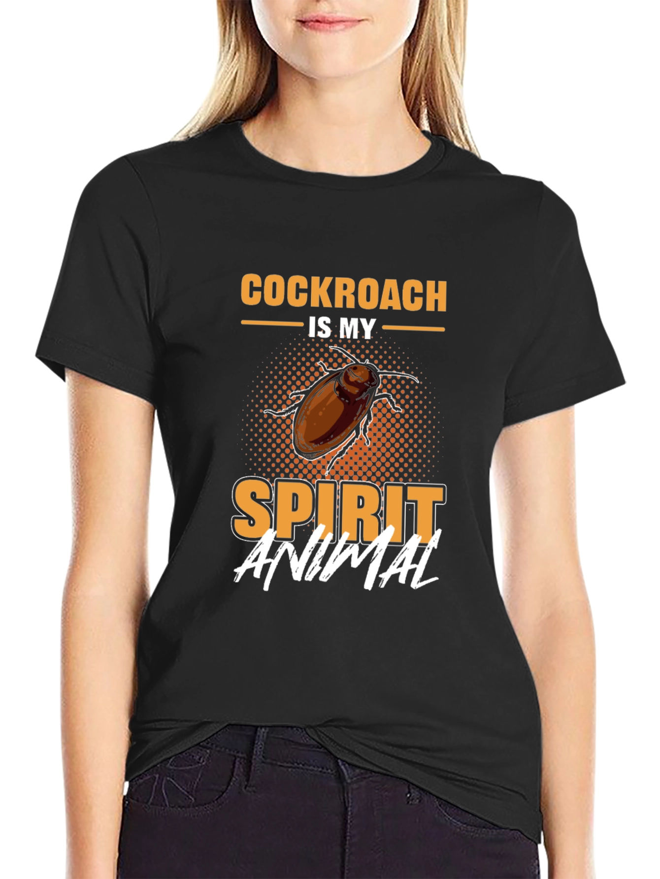 Cockroach Spirit Animal Graphic T-Shirt