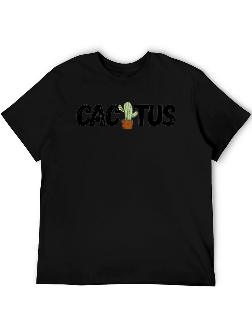 Cactus Graphic Tee - Trendy Casual Wear