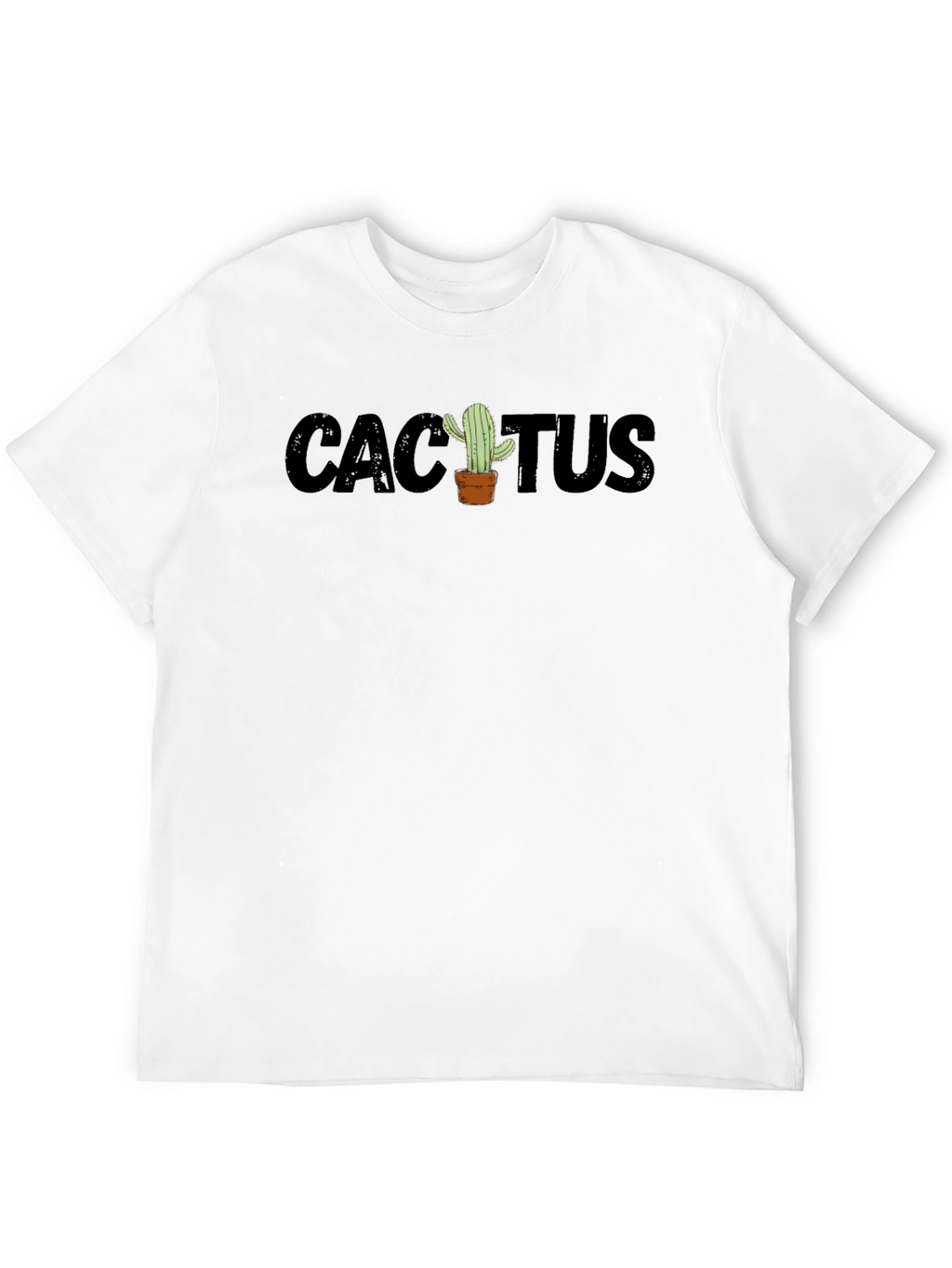 Cactus Graphic Tee - Trendy Casual Wear