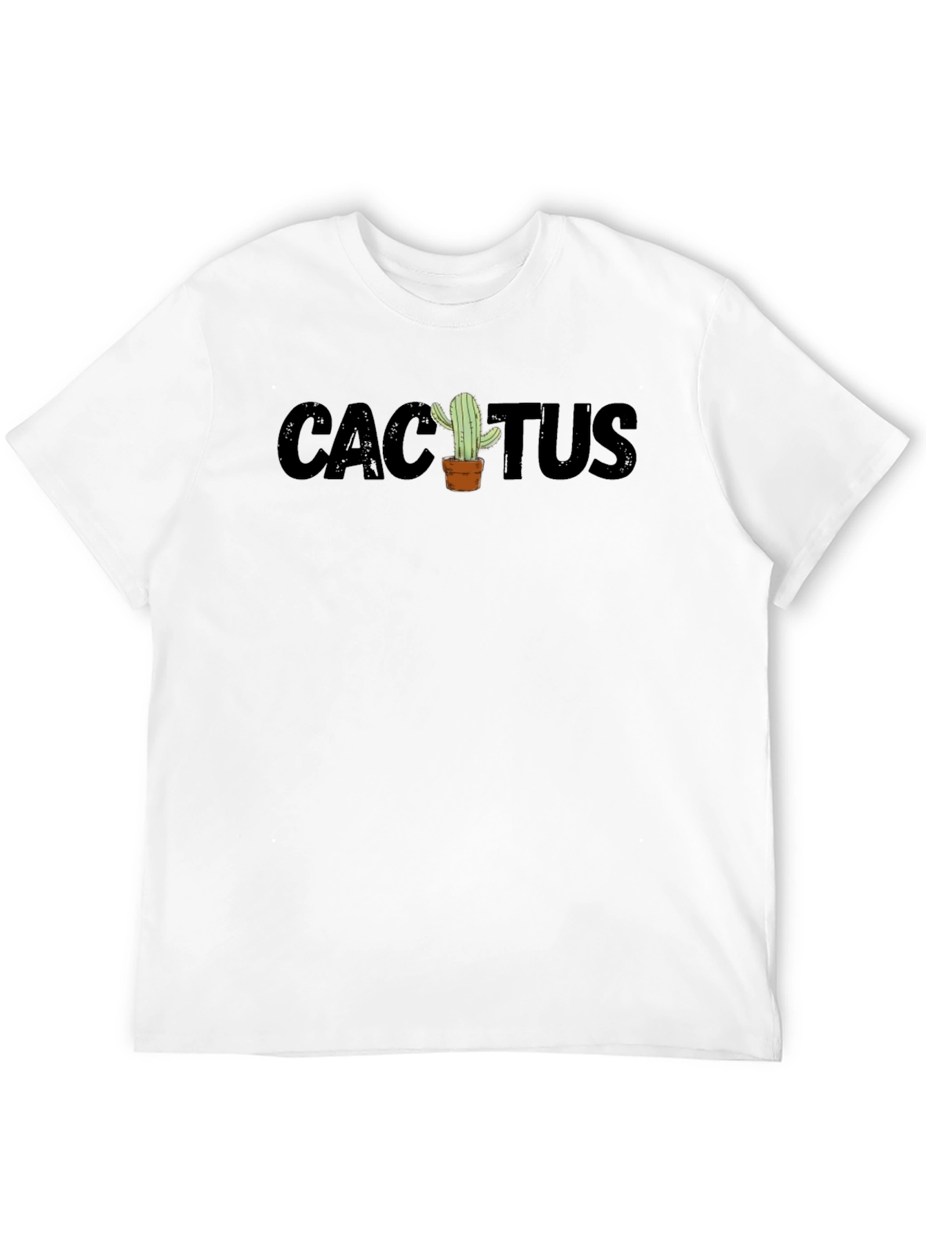 Cactus Graphic Tee - Trendy Casual Wear