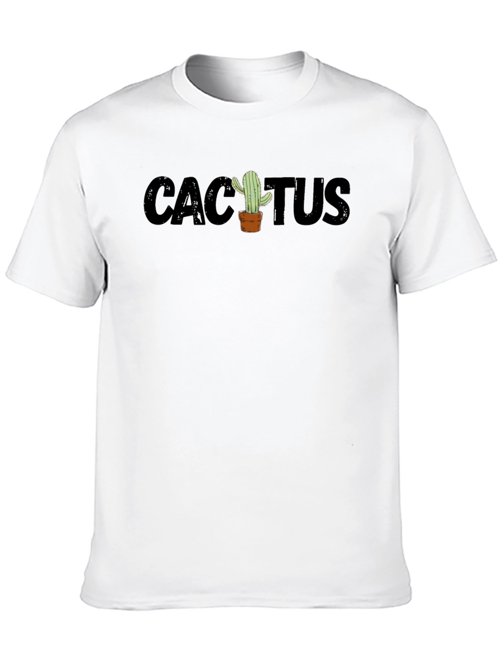 Cactus Graphic Tee - Trendy Casual Wear