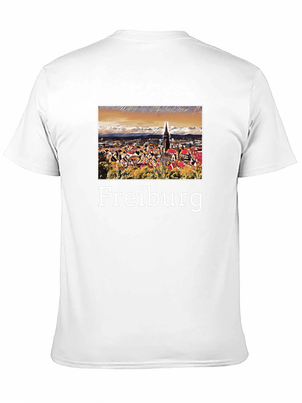 Freiburg T-Shirt - Cityscape Graphic Tee
