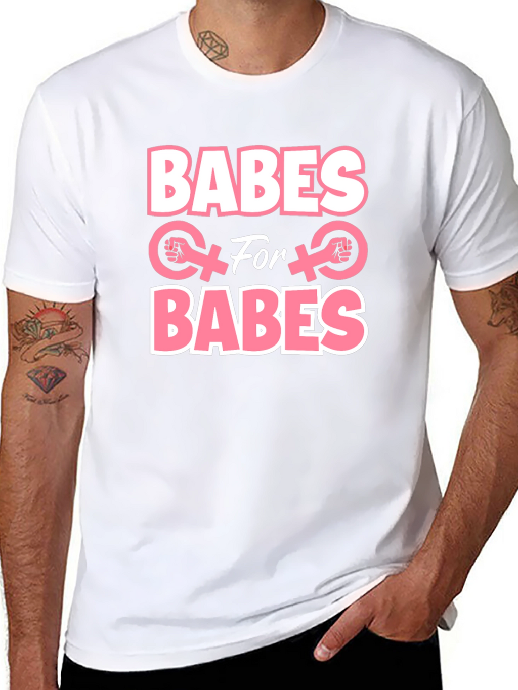 Babes for Babes Feminist T-Shirt