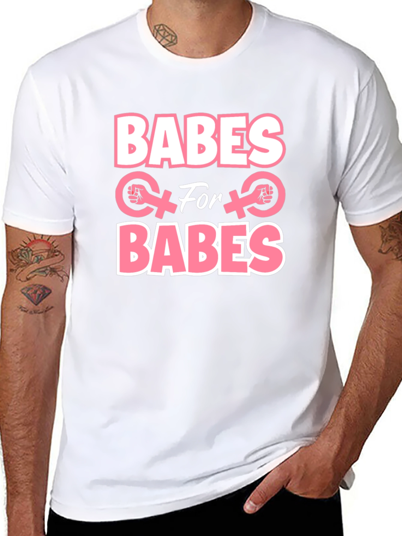 Babes for Babes Feminist T-Shirt