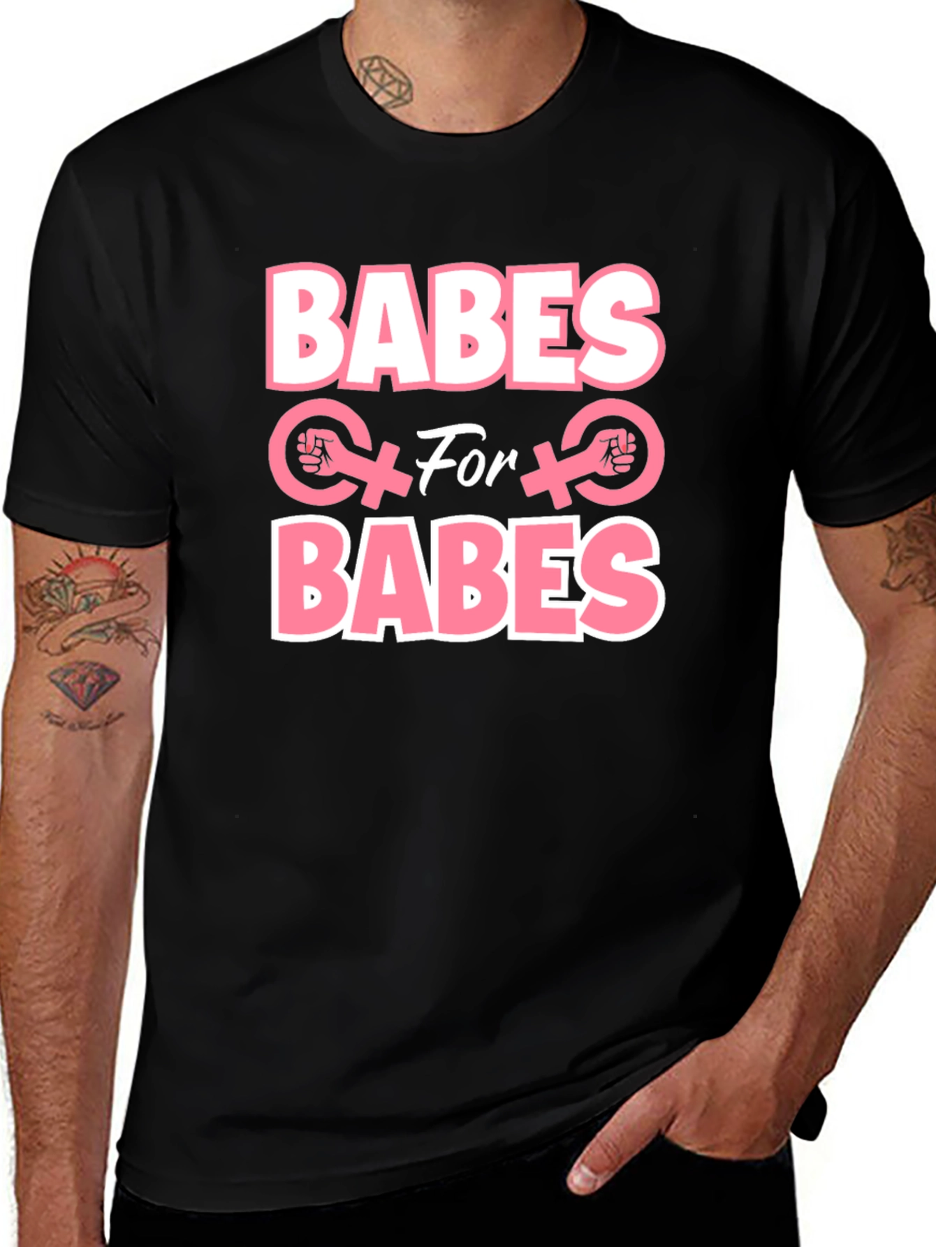 Babes for Babes Feminist T-Shirt
