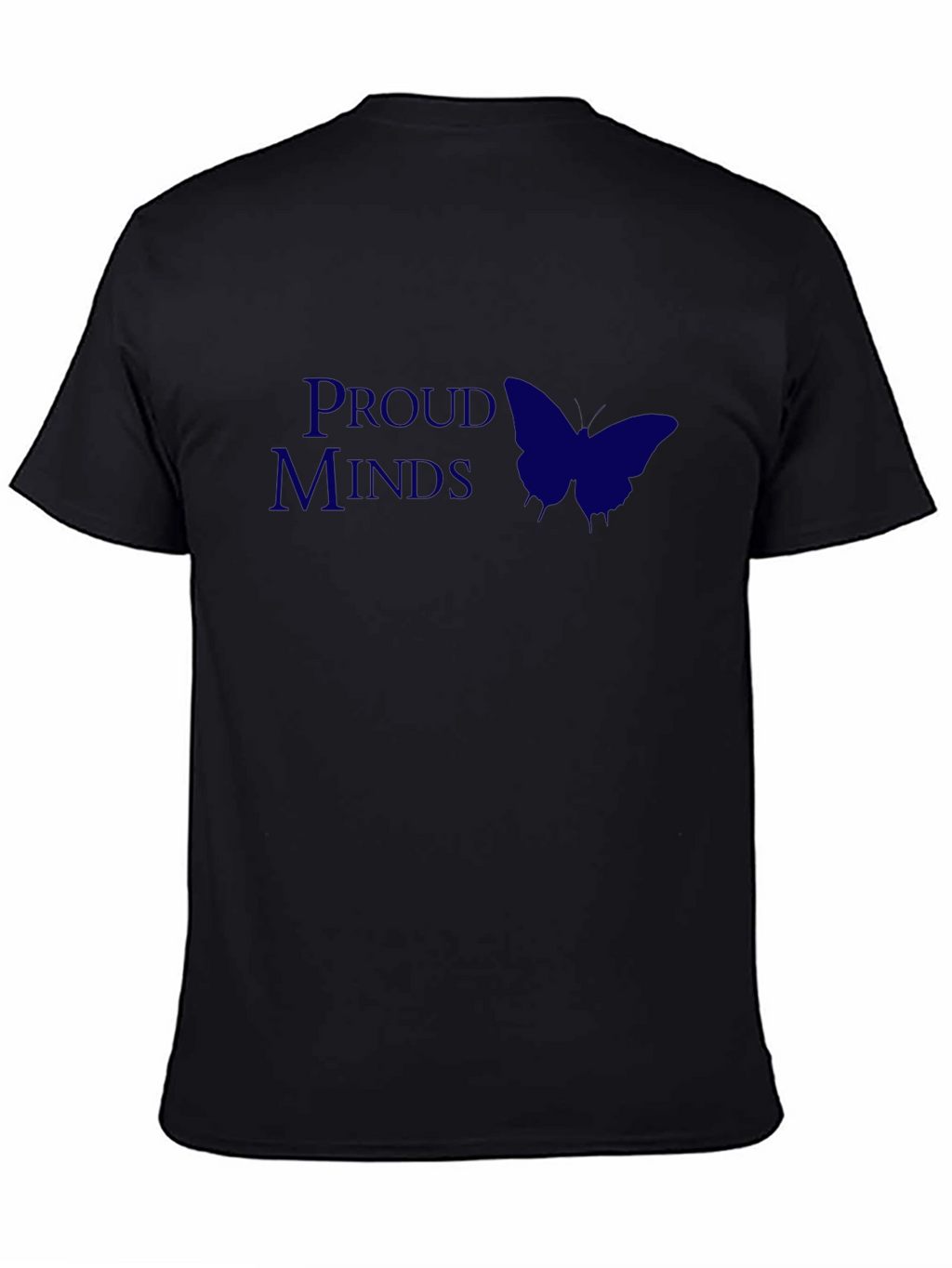 Proud Minds Graphic Tee - Butterfly Design