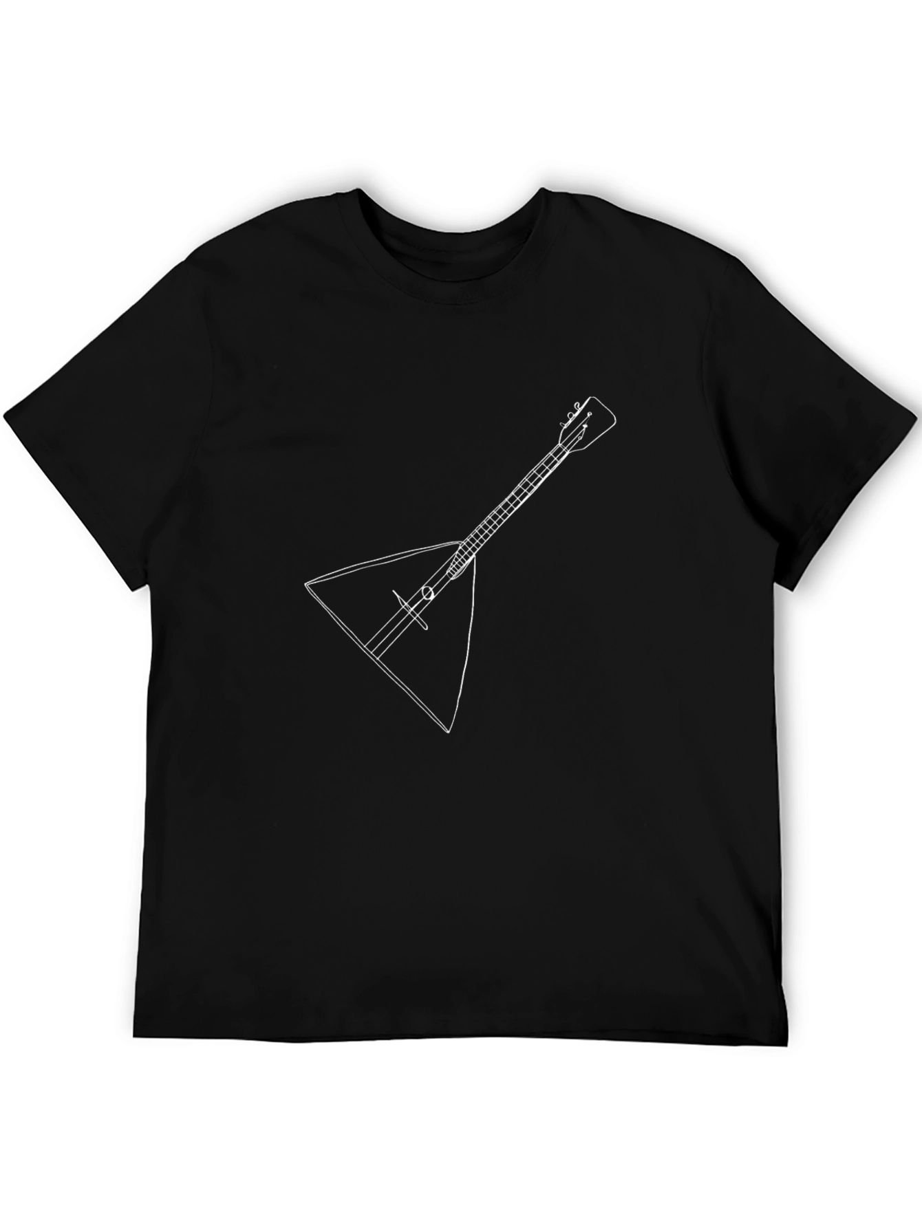 Balalaika Graphic Tee - Musicians Novelty T-Shirt