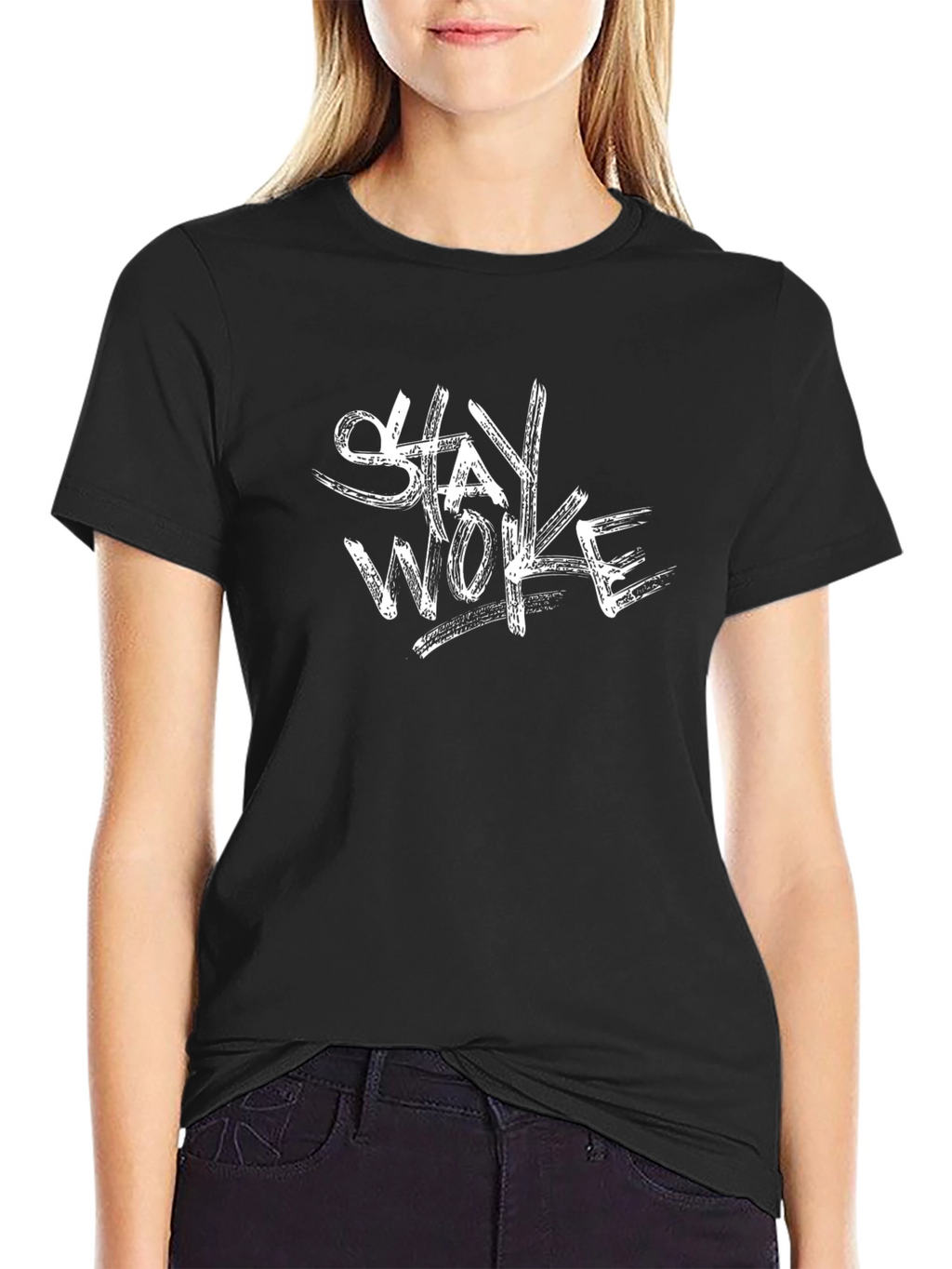 Stay Woke Graphic Tee - Mens