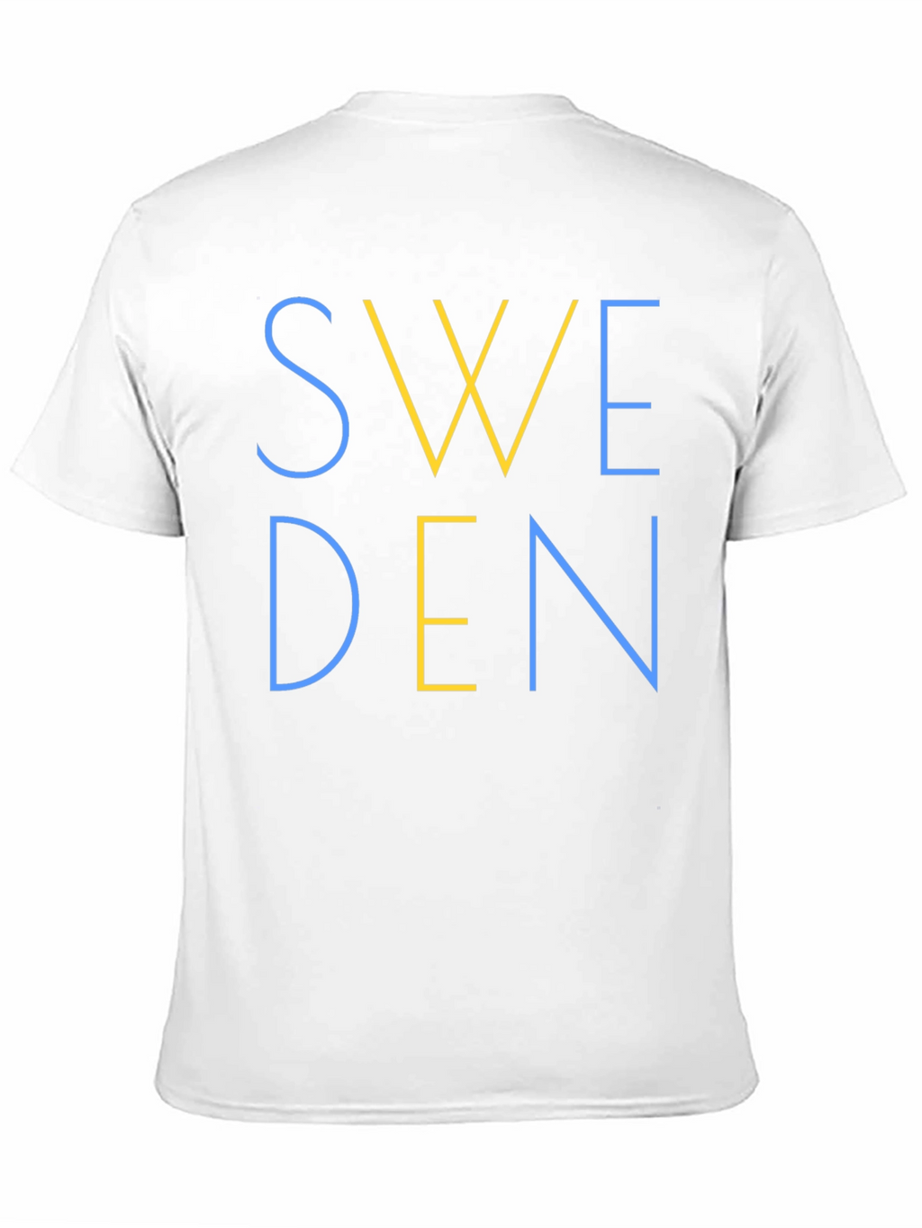 Sweden Graphic Tee - Stylish Patriotic T-Shirt