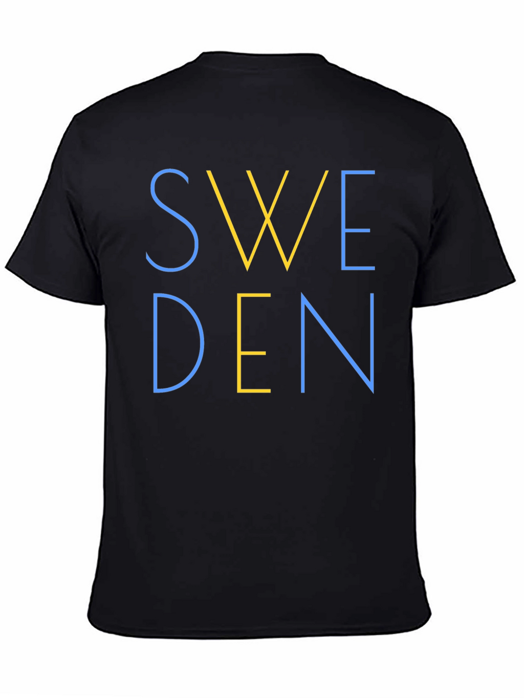 Sweden Graphic Tee - Stylish Patriotic T-Shirt