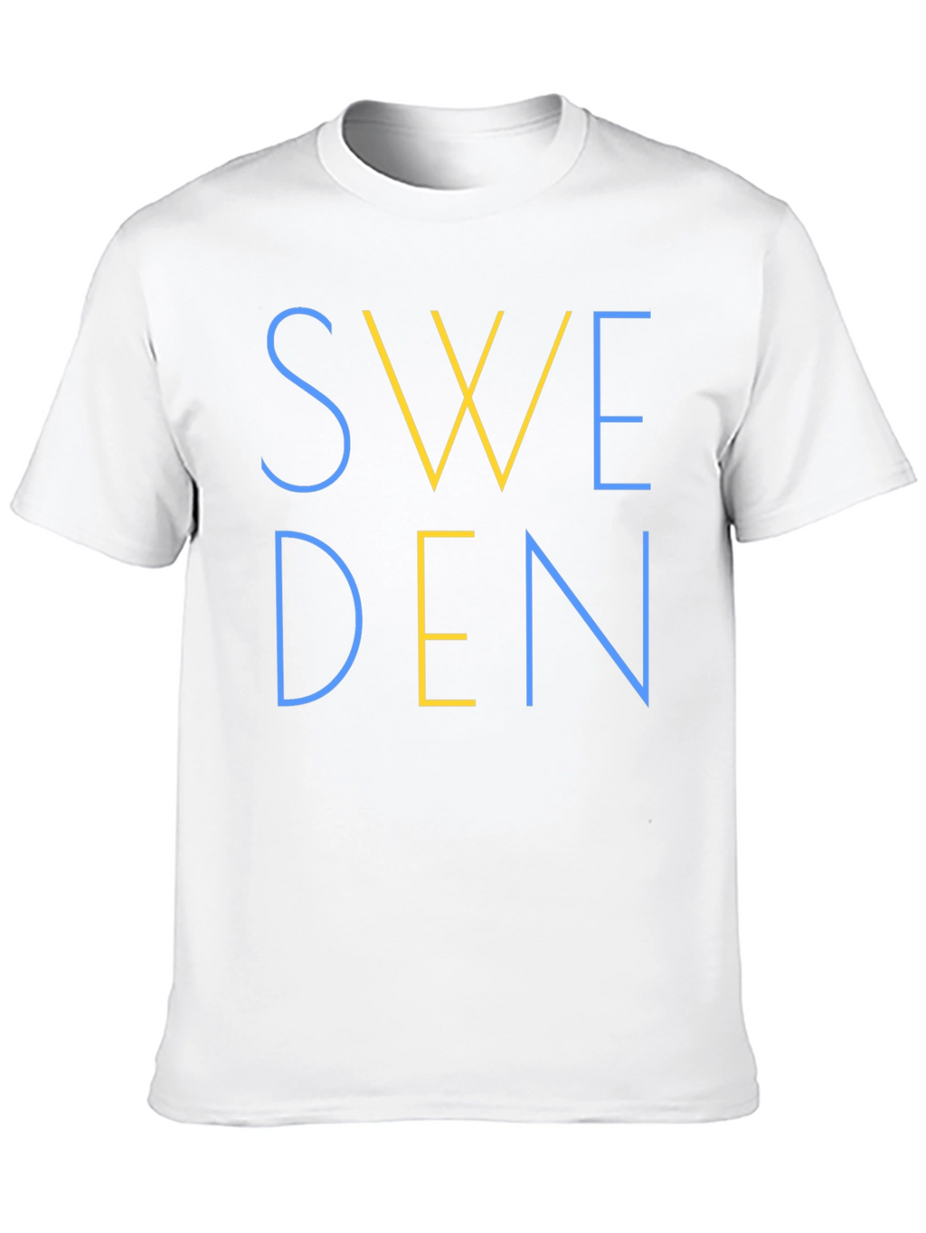 Sweden Graphic Tee - Stylish Patriotic T-Shirt