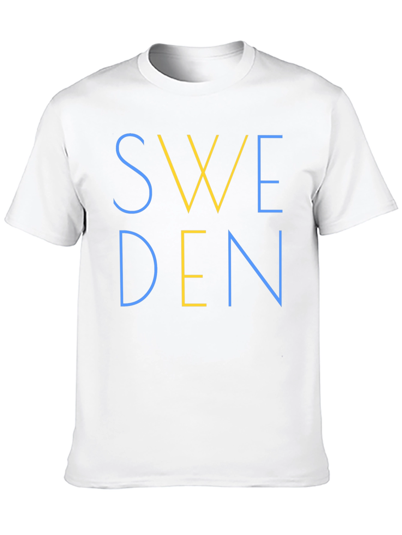 Sweden Graphic Tee - Stylish Patriotic T-Shirt