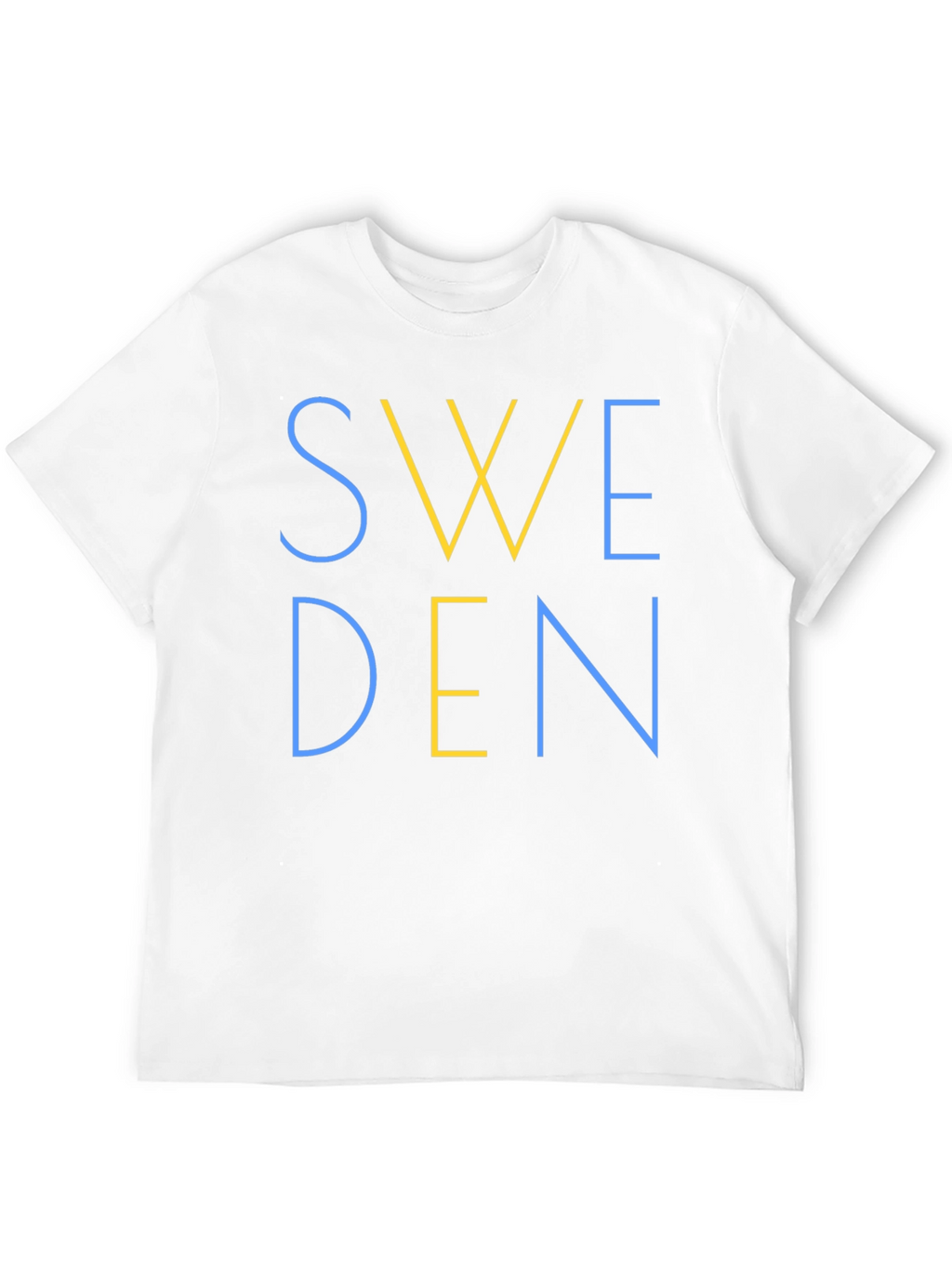 Sweden Graphic Tee - Stylish Patriotic T-Shirt