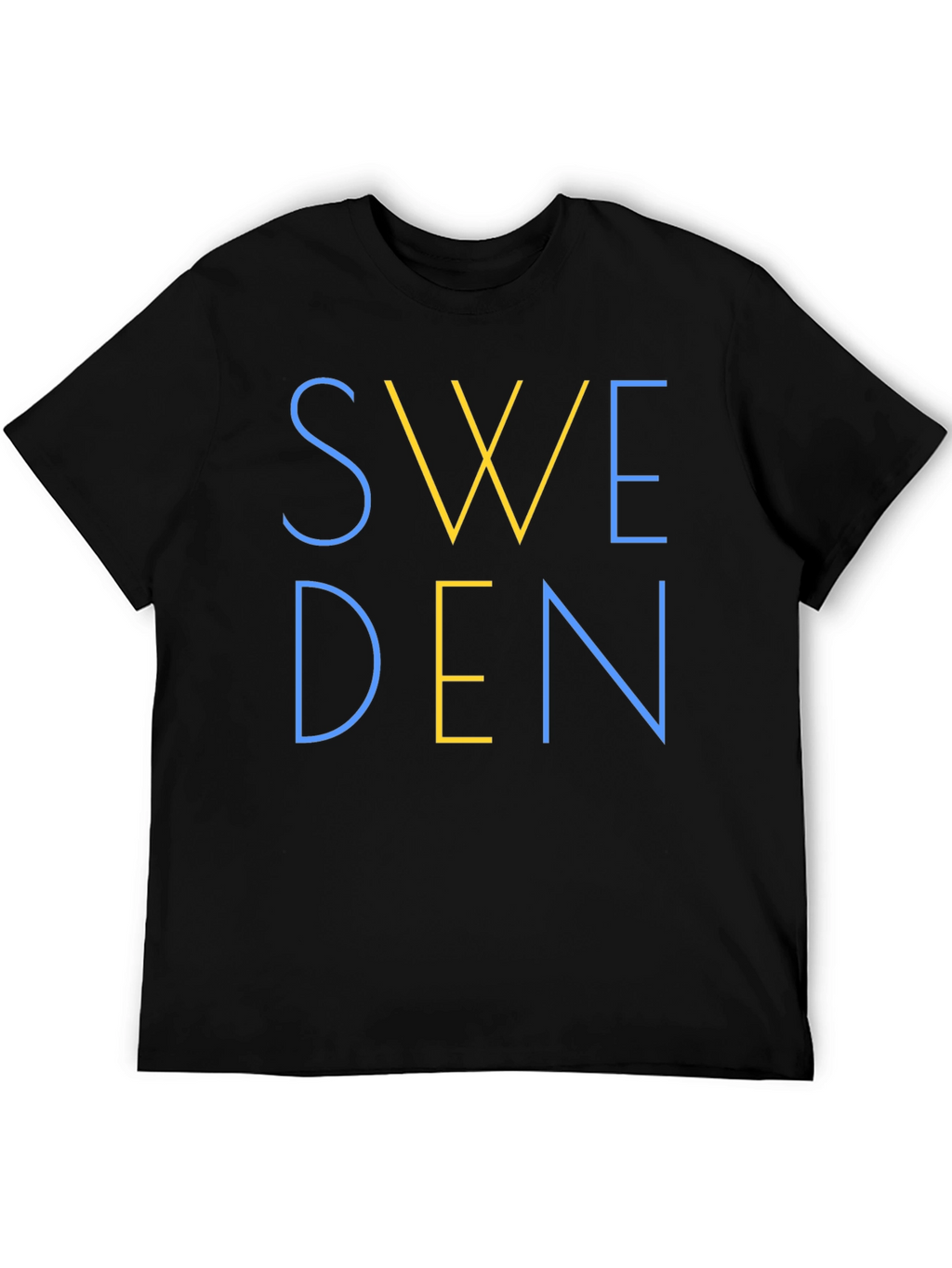 Sweden Graphic Tee - Stylish Patriotic T-Shirt
