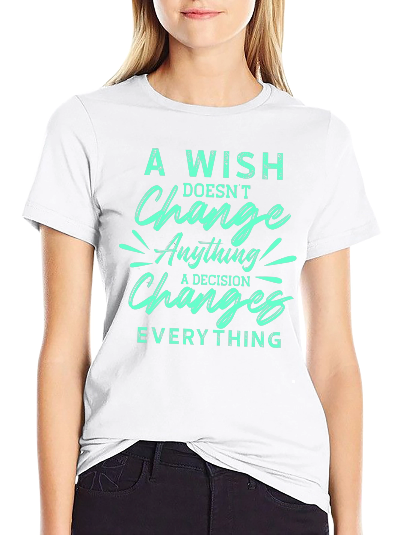 Motivational Change Graphic Tee
