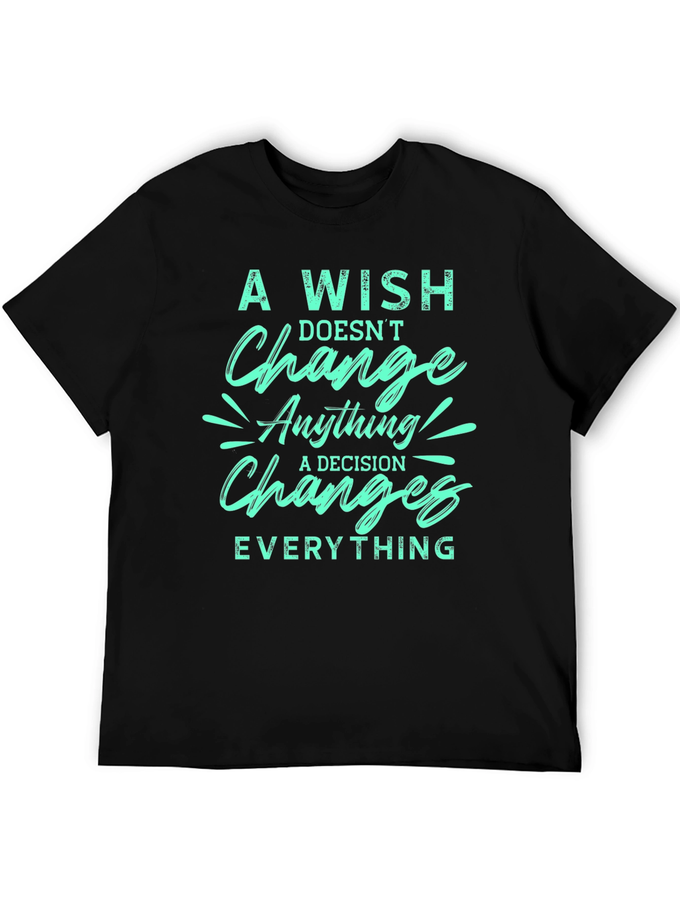 Motivational Change Graphic Tee