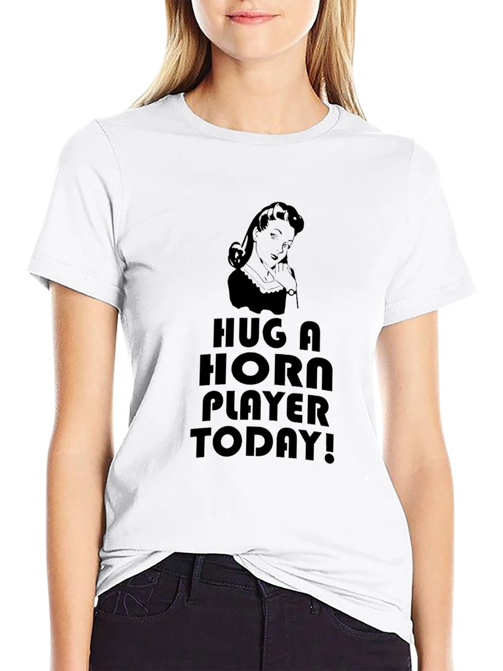 Hug a HORA Player Today Black T-Shirt