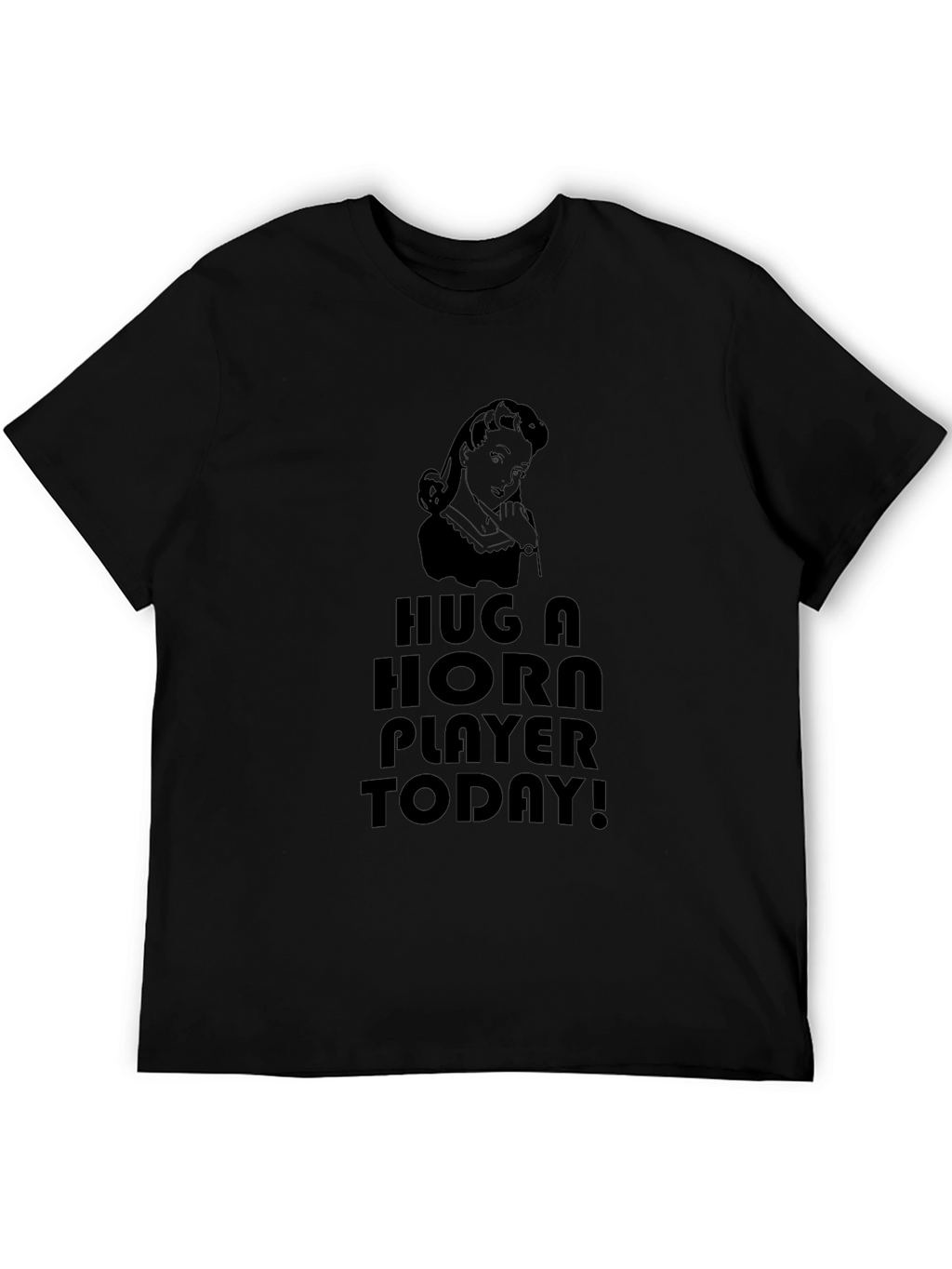 Hug a HORA Player Today Black T-Shirt