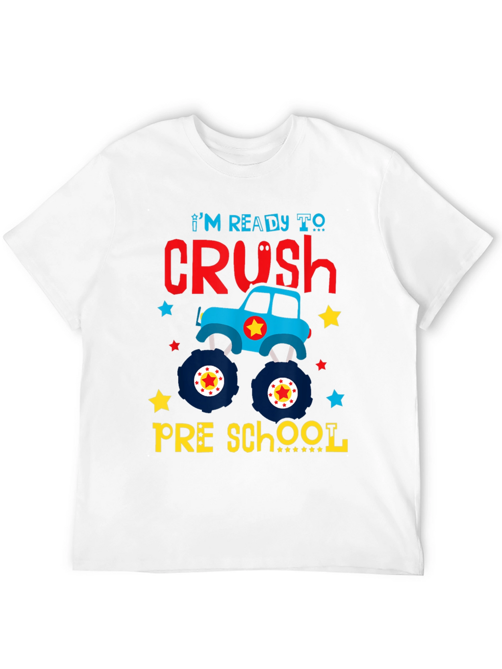 Crush Preschool Monster Truck T-Shirt