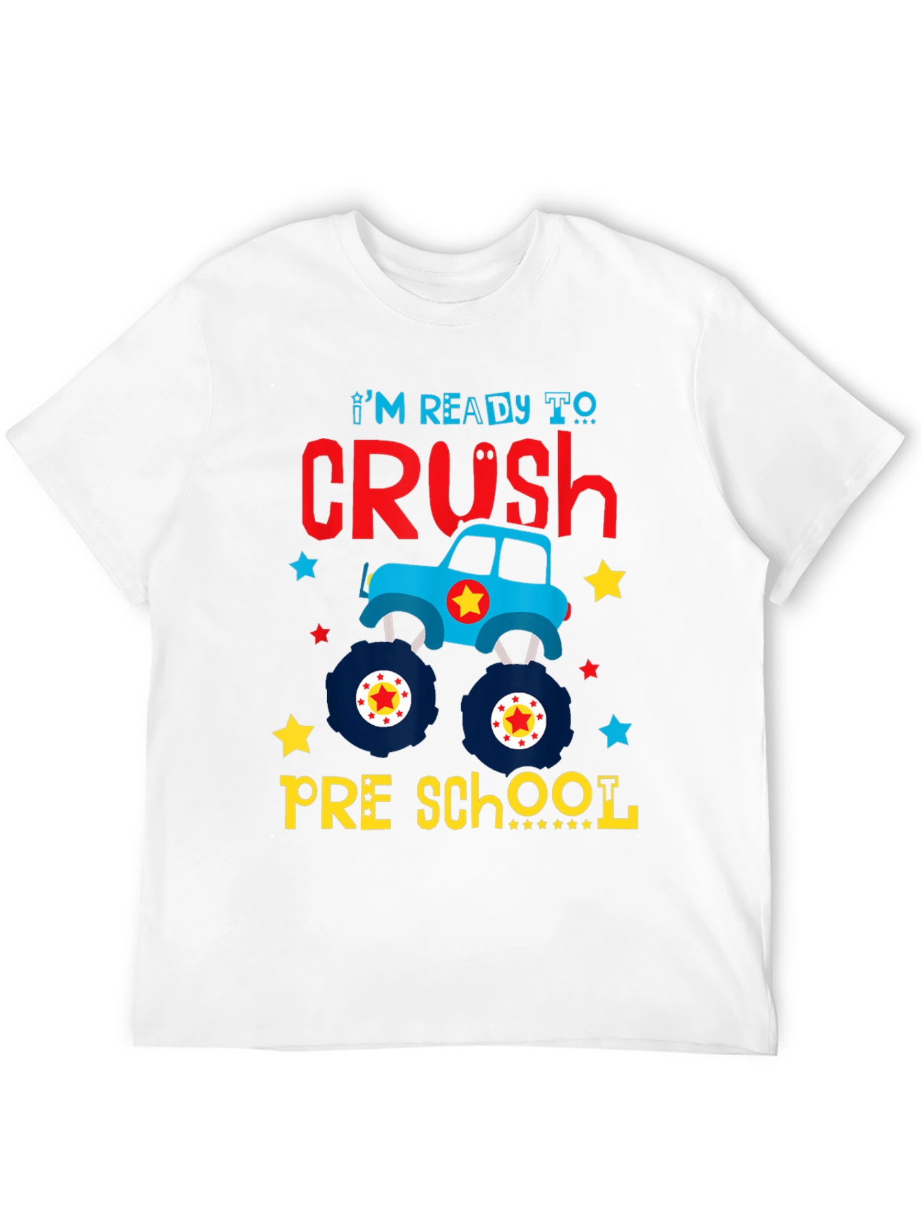 Crush Preschool Monster Truck T-Shirt