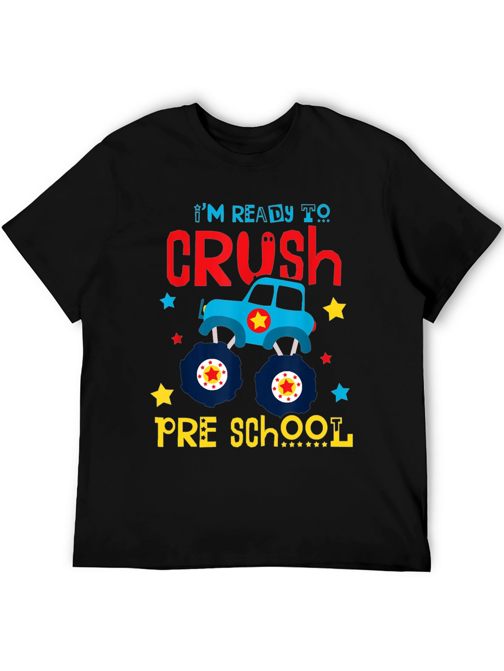 Crush Preschool Monster Truck T-Shirt