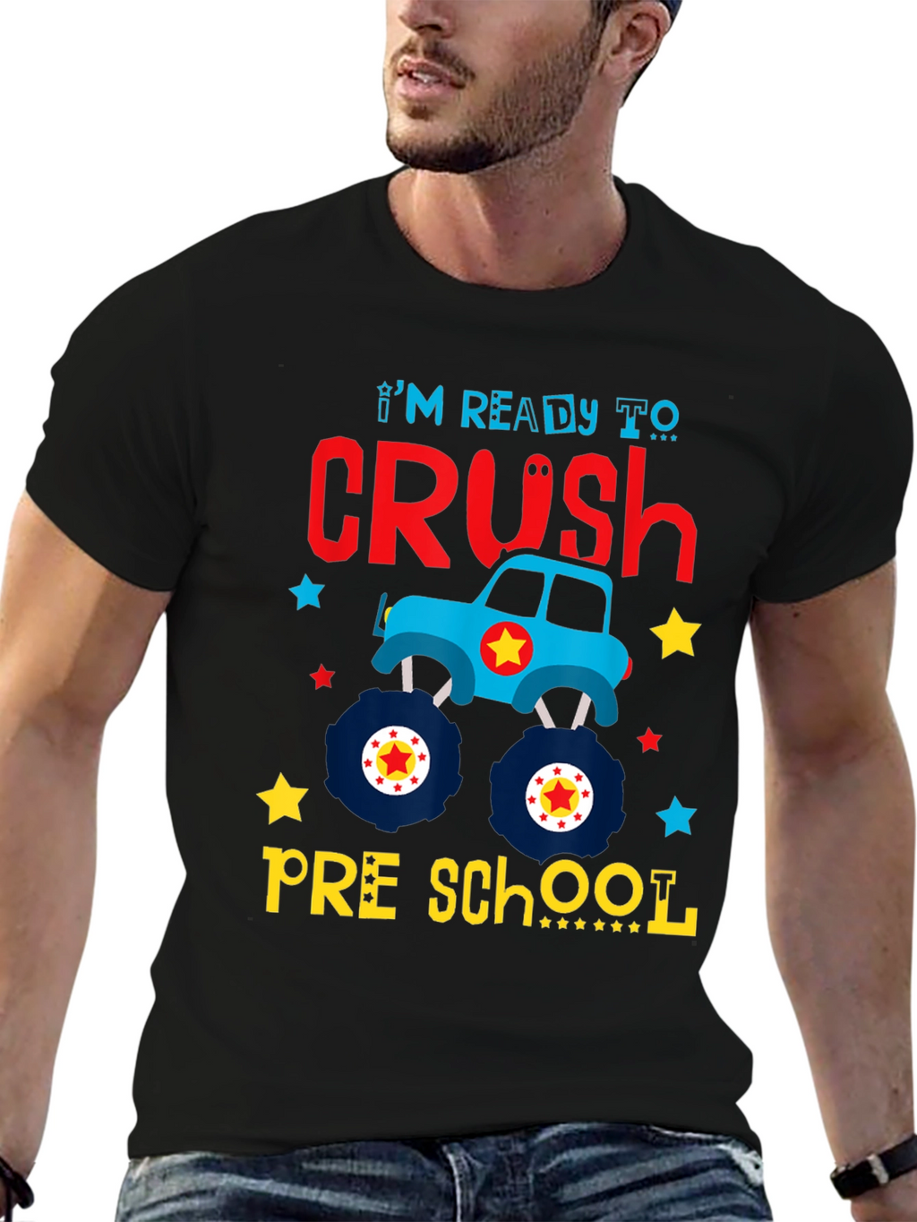 Crush Preschool Monster Truck T-Shirt