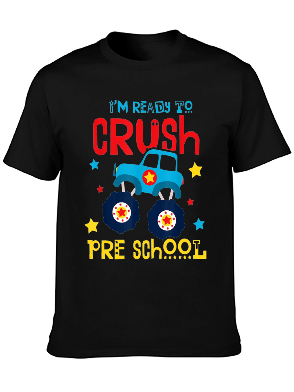 Crush Preschool Monster Truck T-Shirt