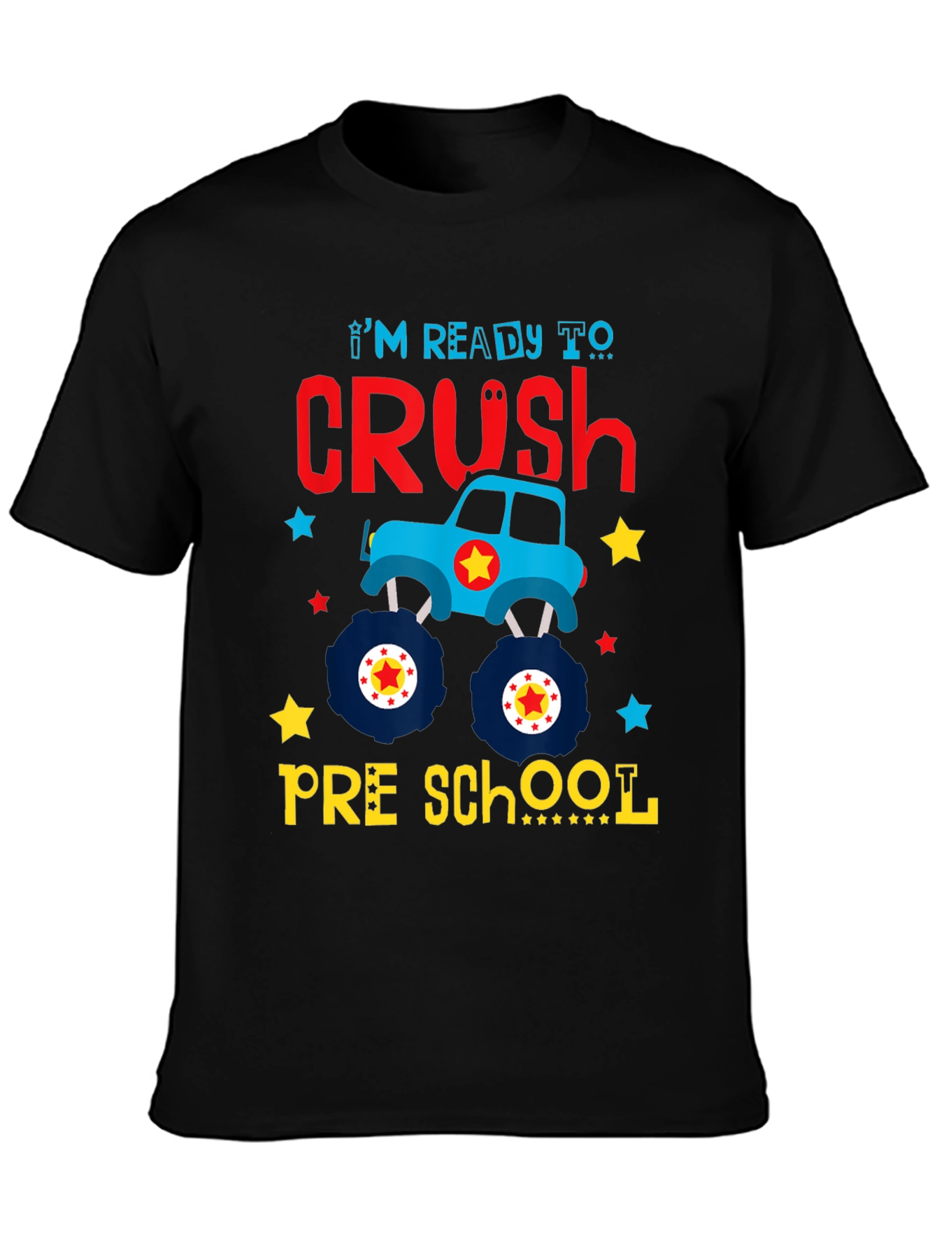 Crush Preschool Monster Truck T-Shirt