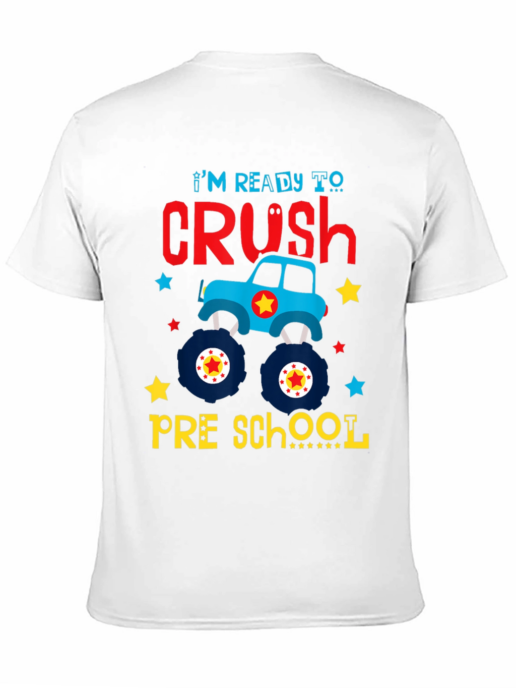 Crush Preschool Monster Truck T-Shirt