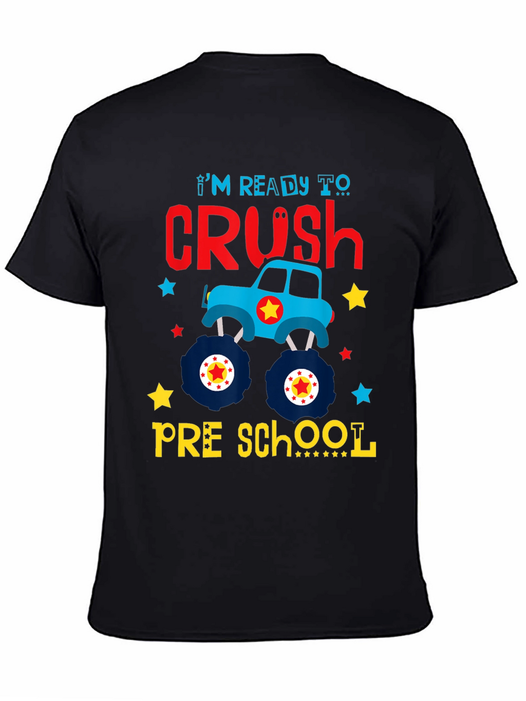 Crush Preschool Monster Truck T-Shirt