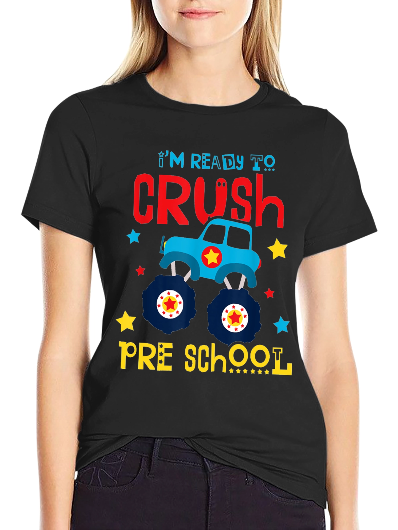 Crush Preschool Monster Truck T-Shirt